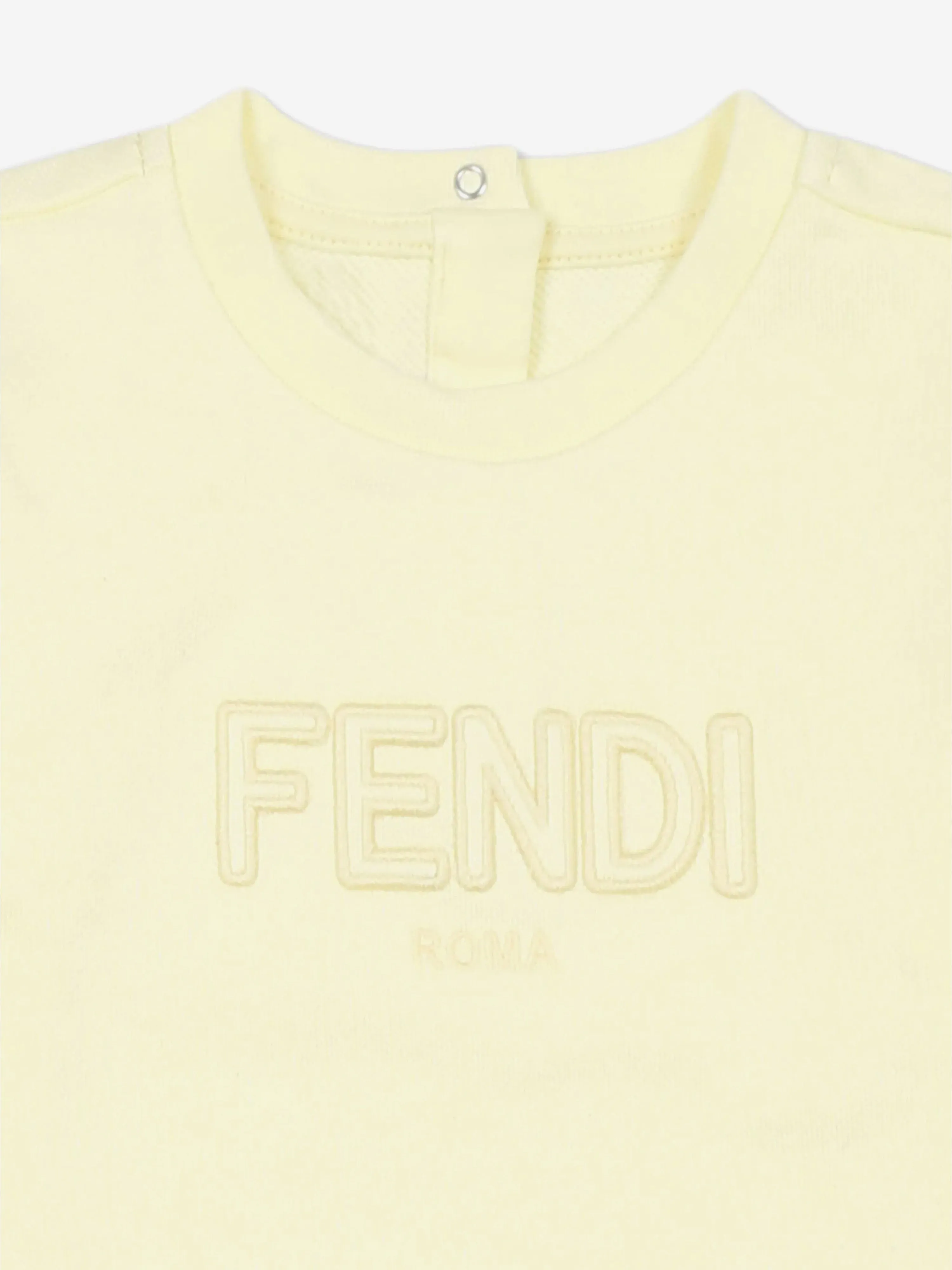Baby Logo Sweatshirt in Gelb