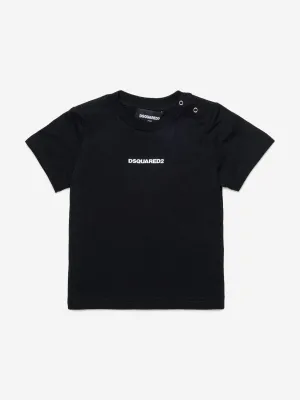 Baby-Logo-T-Shirt in Schwarz