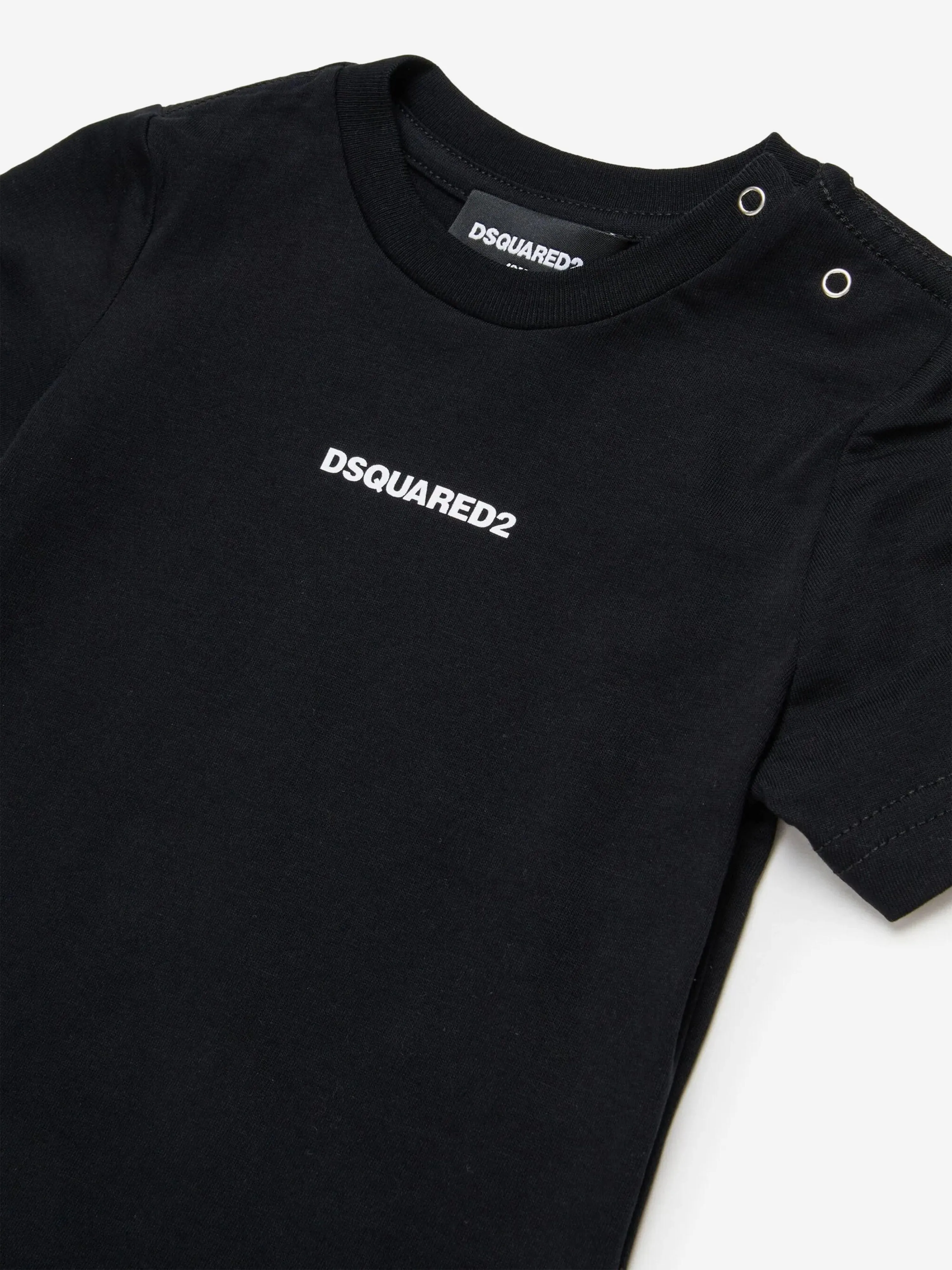 Baby-Logo-T-Shirt in Schwarz