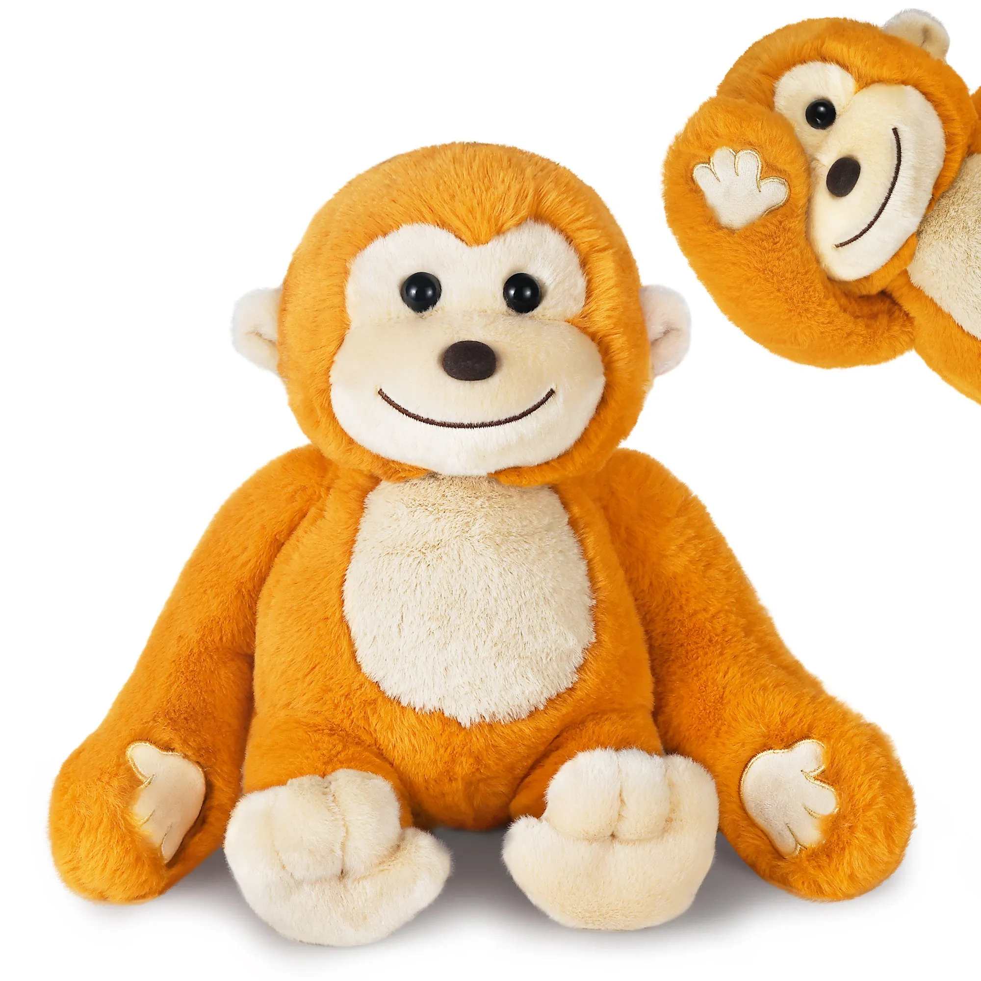 Baby-Affengreiflinge, weiches Versteckspiel-Kuscheltier für Säuglinge, Ostergeschenke für den Osterkorb