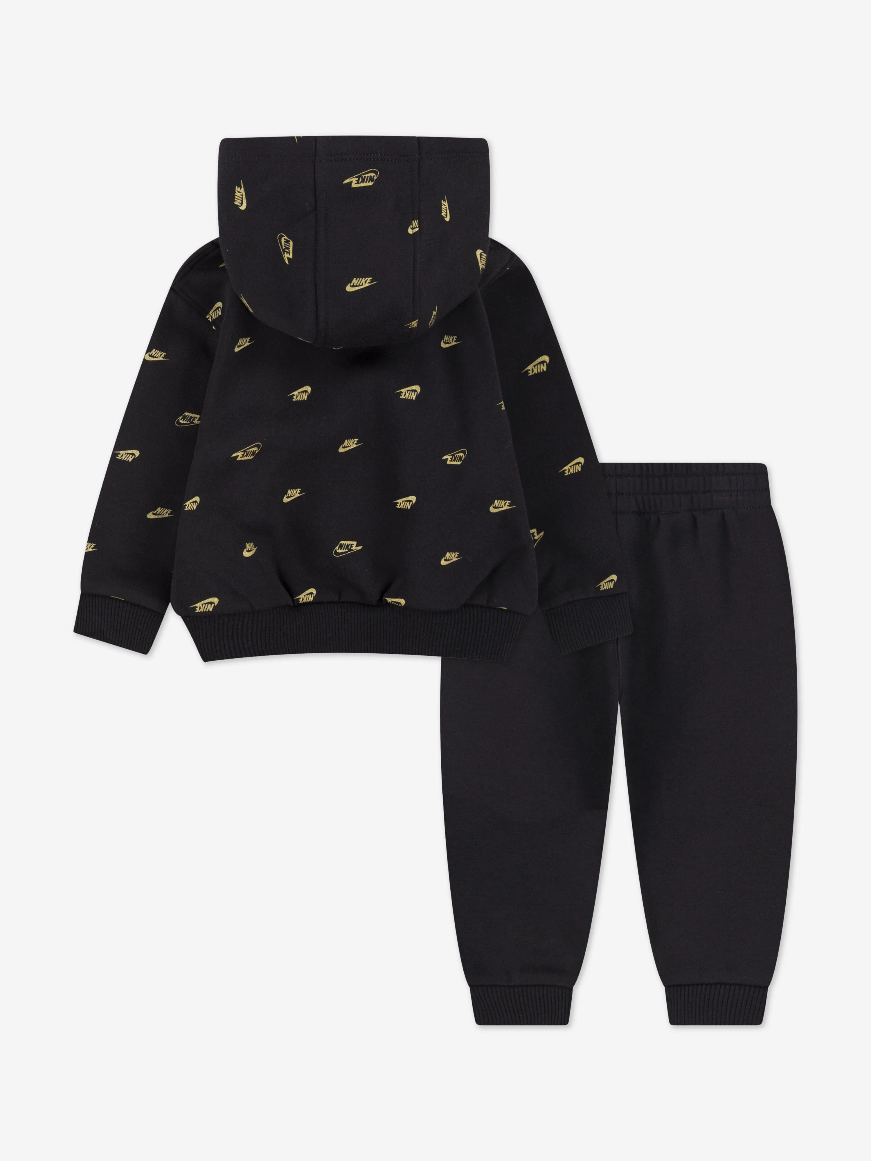 Baby NSW AOP Fleece Trainingsanzug in Schwarz
