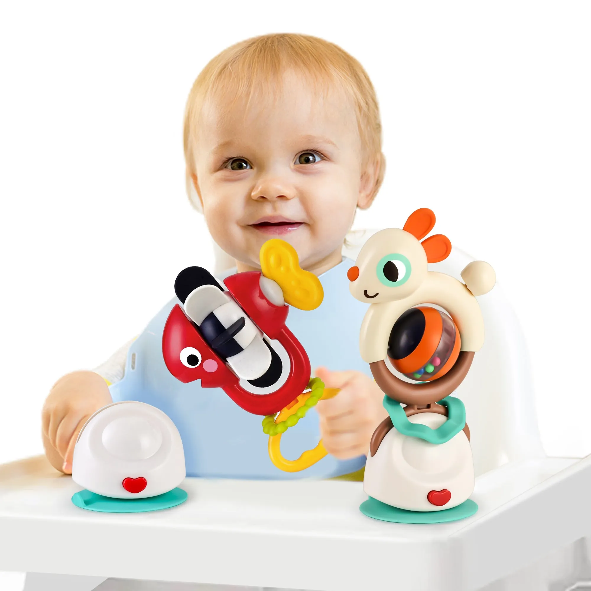 Baby-Saugrassel-Spielzeug