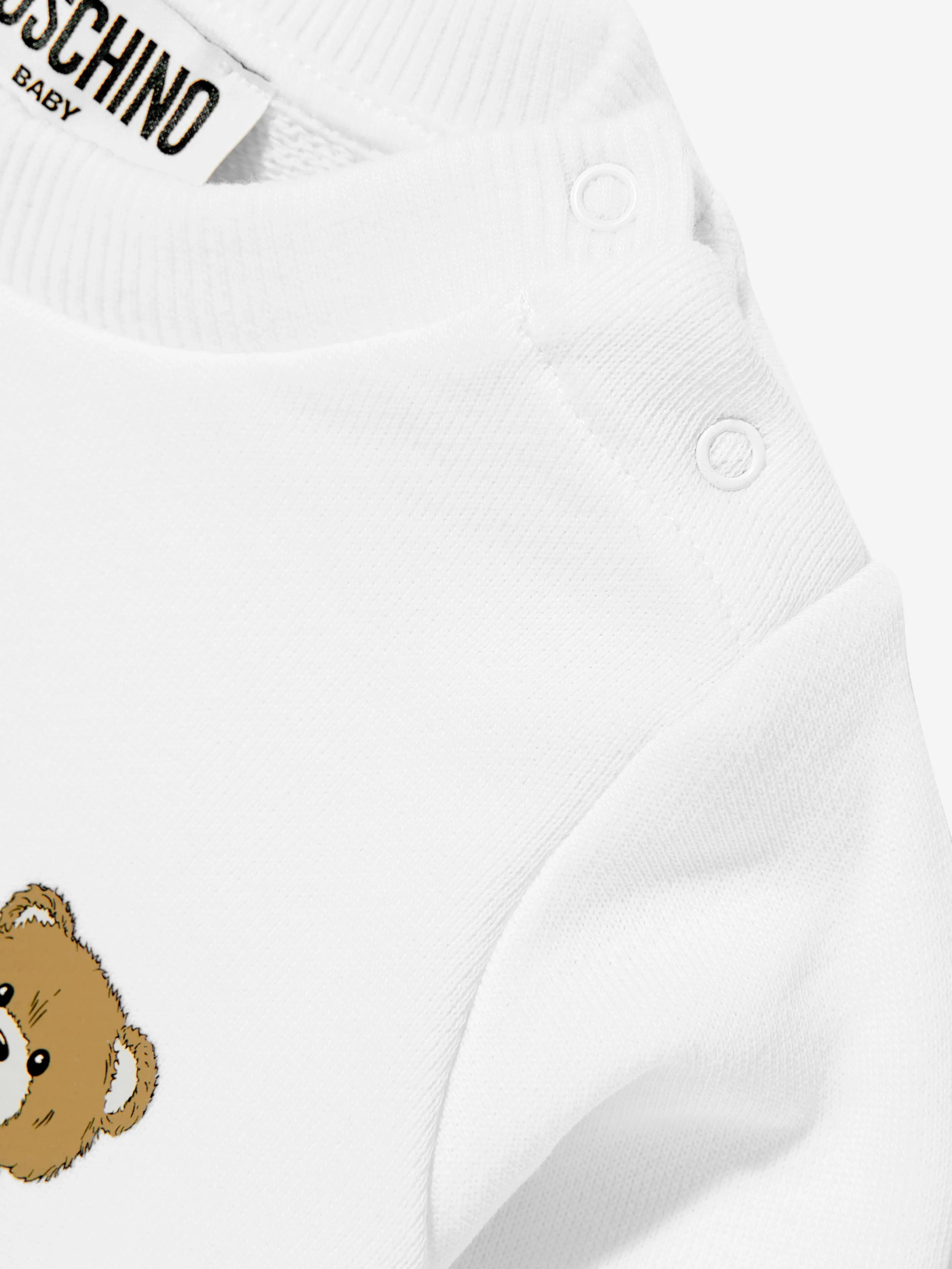 Baby Teddybär Logo Sweatshirt in Weiß