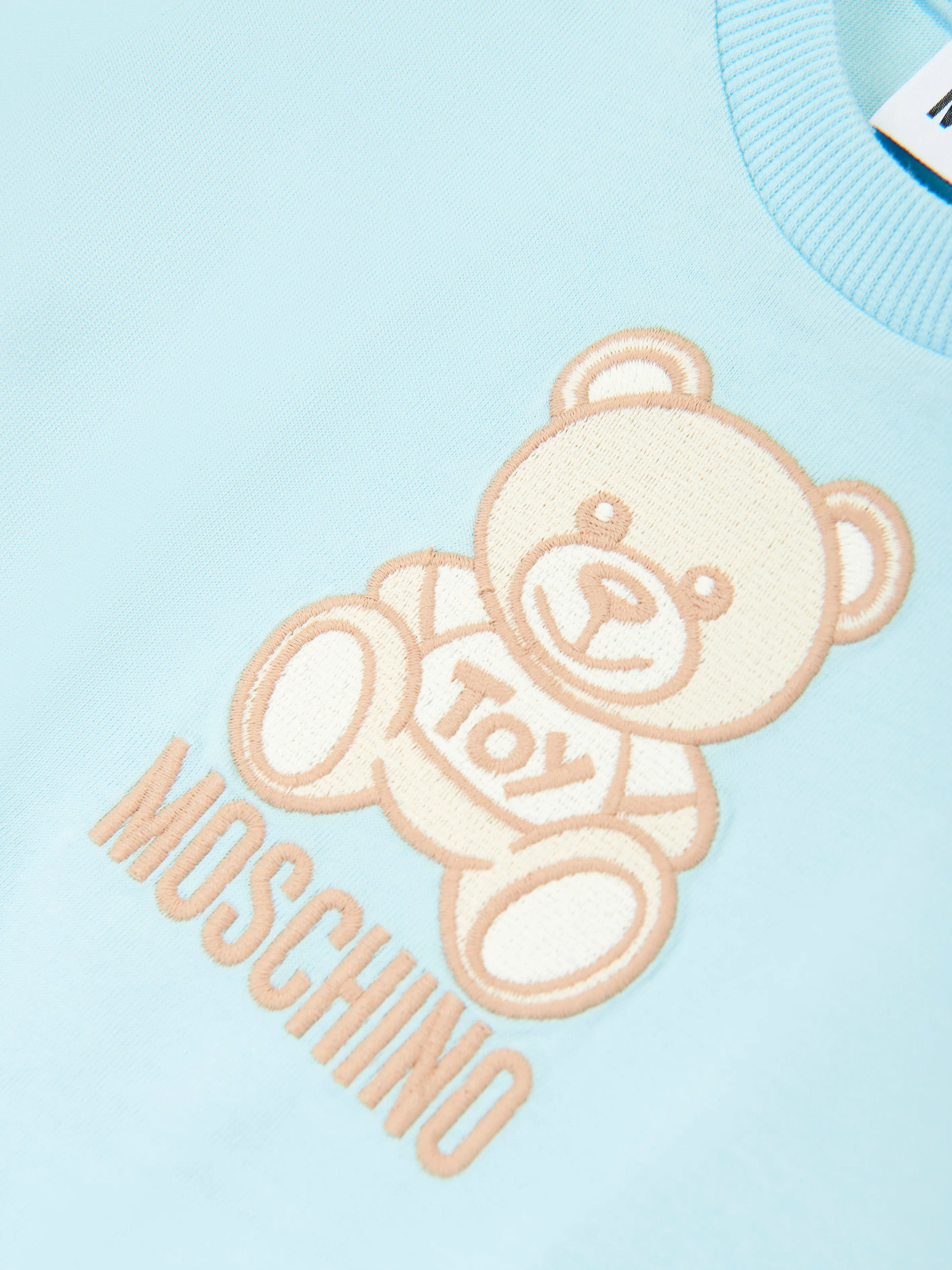 Baby Teddybär Logo T-Shirt in Blau