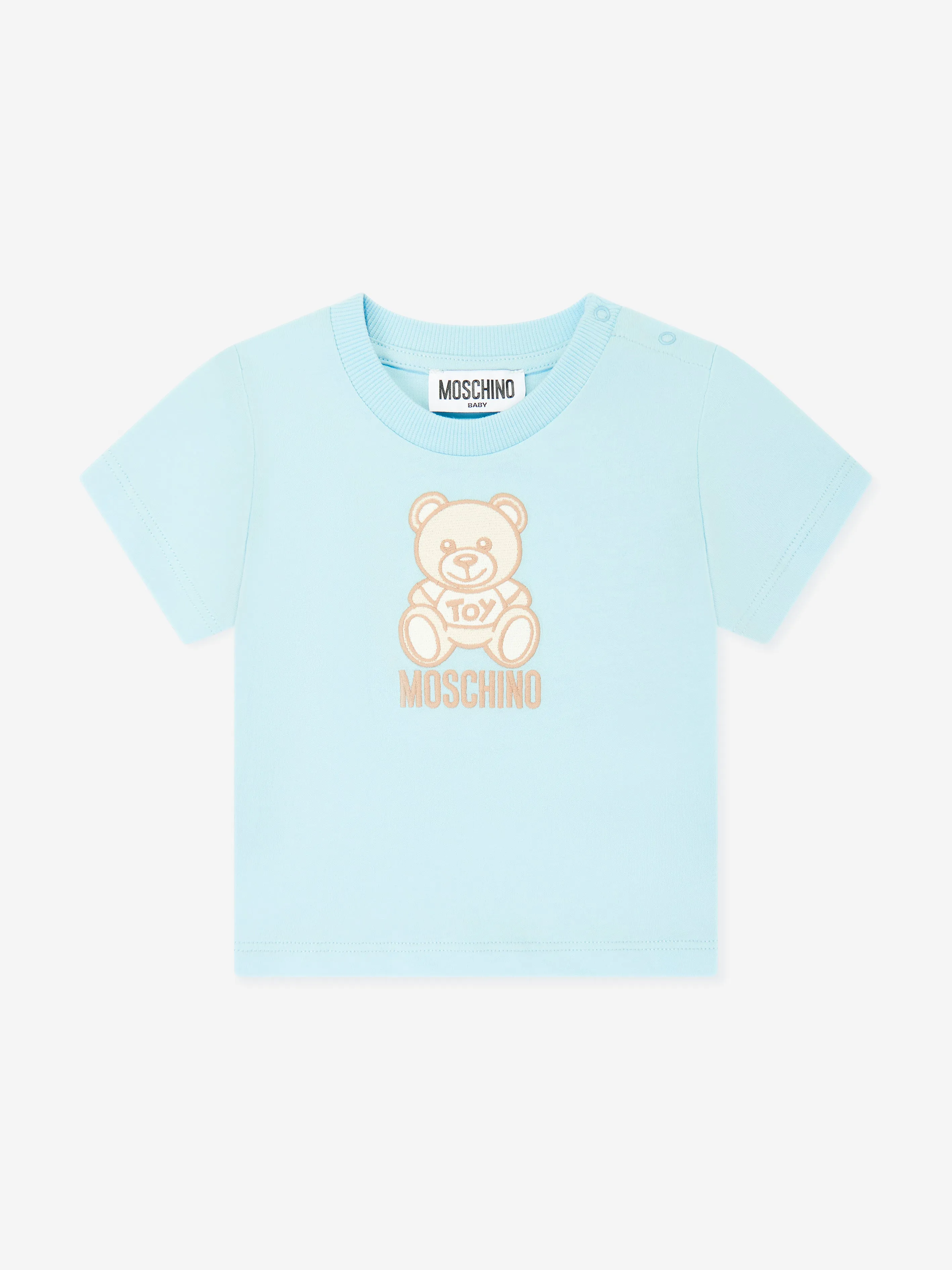 Baby Teddybär Logo T-Shirt in Blau