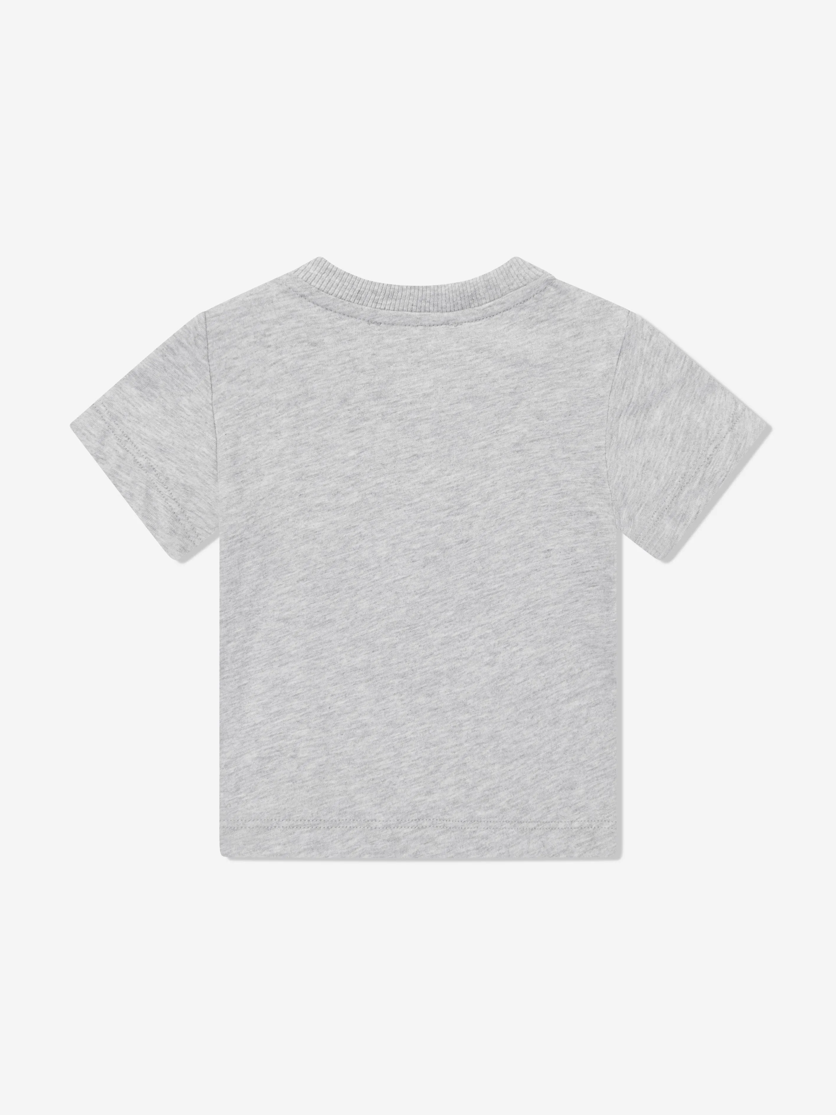 Baby Teddy Bär Logo T-Shirt in Grau