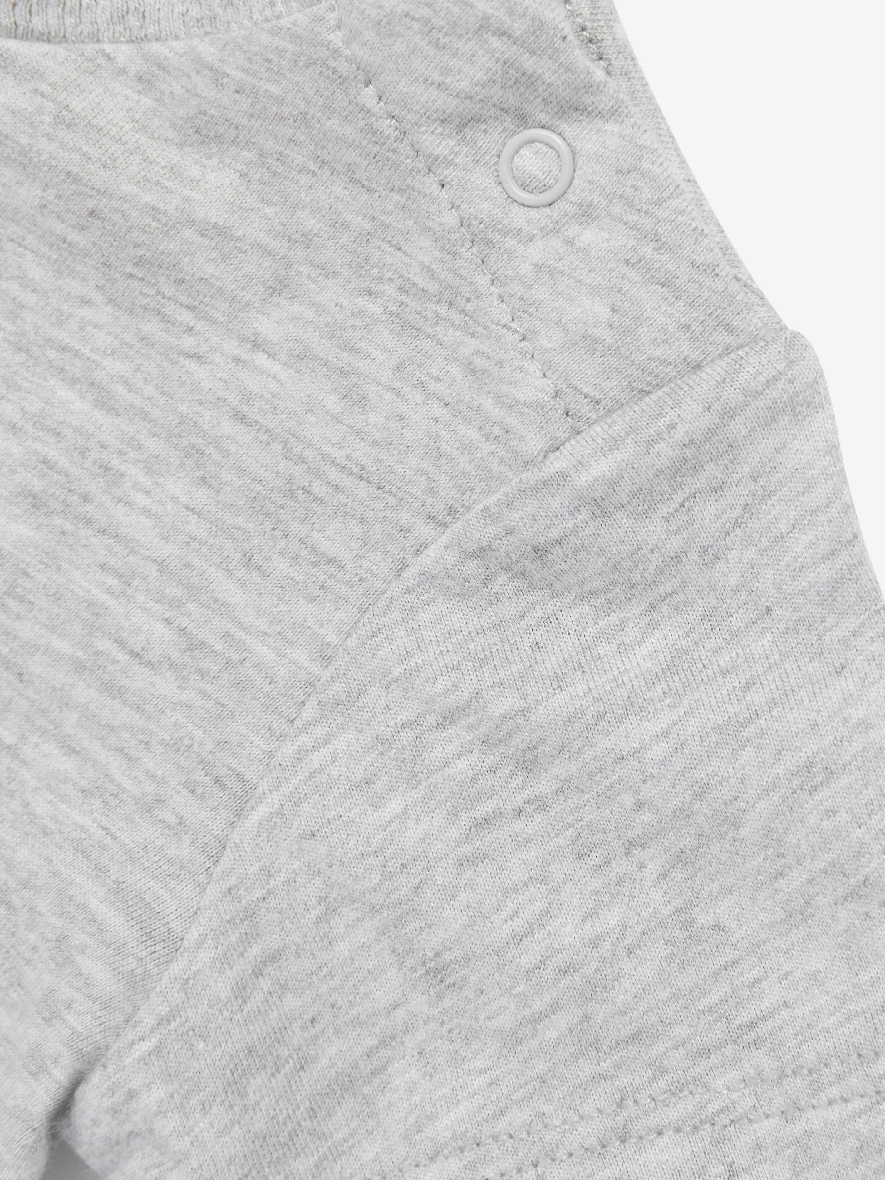 Baby Teddy Bär Logo T-Shirt in Grau