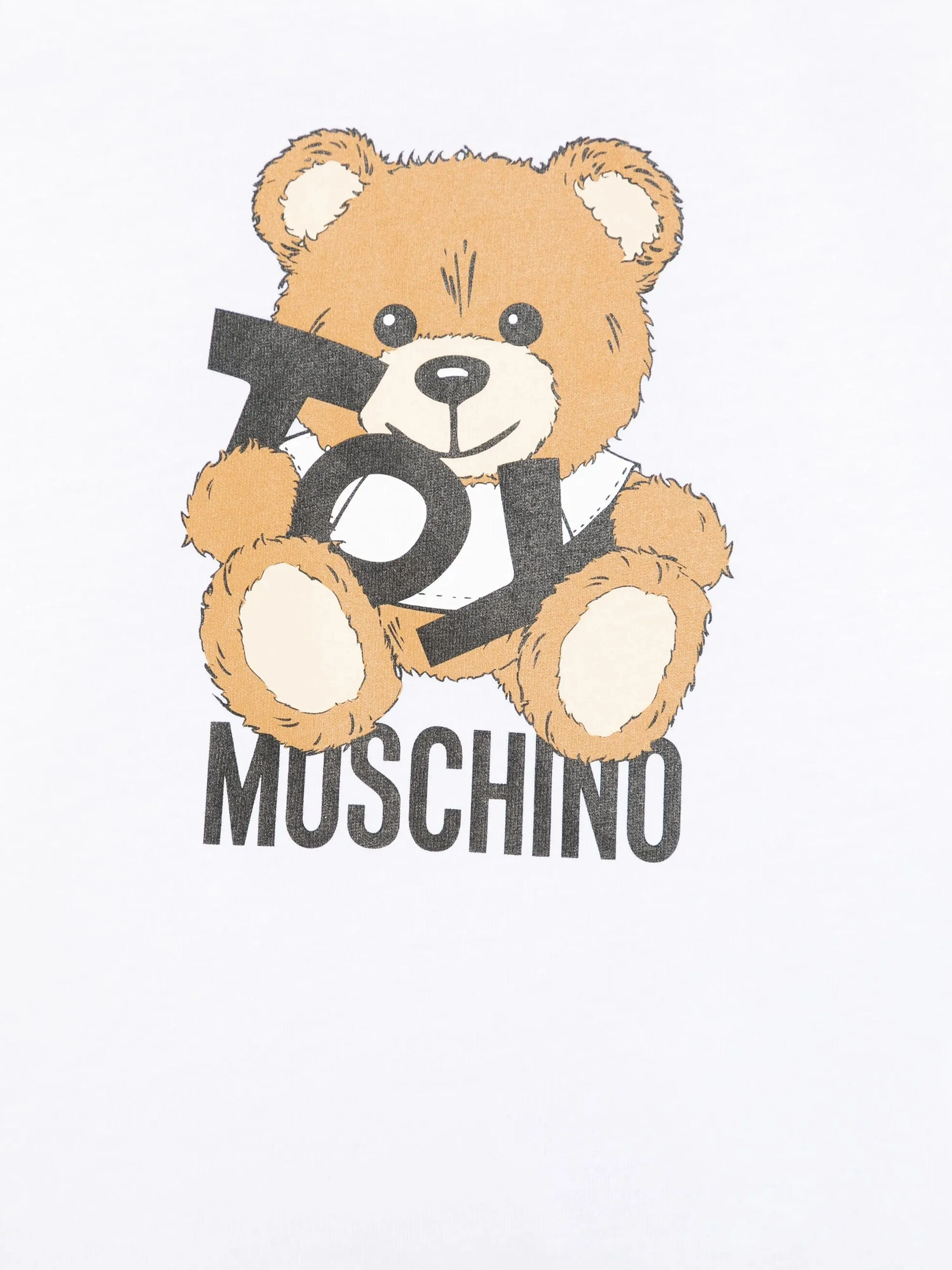 Baby Teddybär Logo T-Shirt in Weiß
