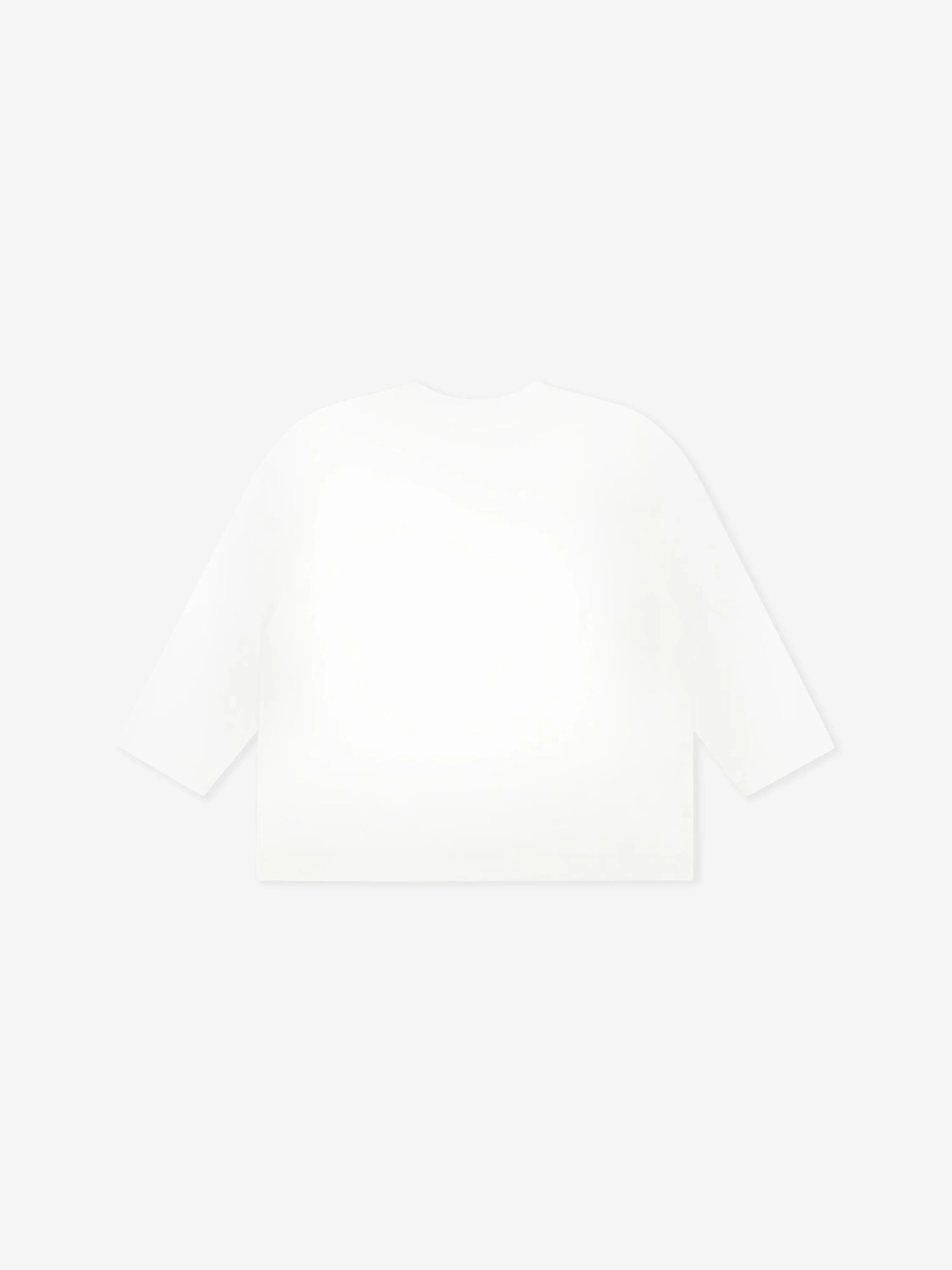 Baby Teddybär Langarm T-Shirt in Elfenbein