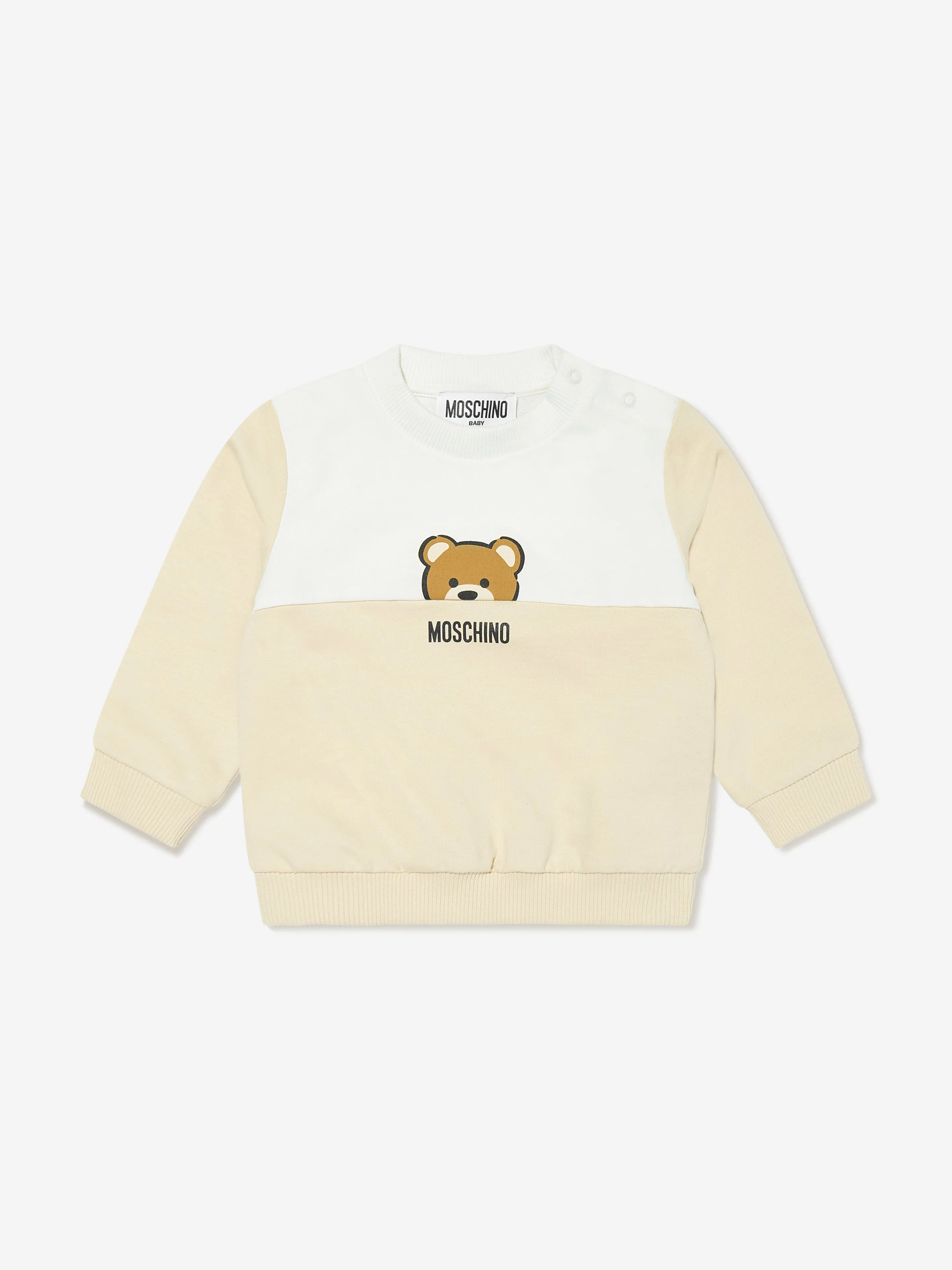 Baby Teddy Bär Jogginganzug in Beige
