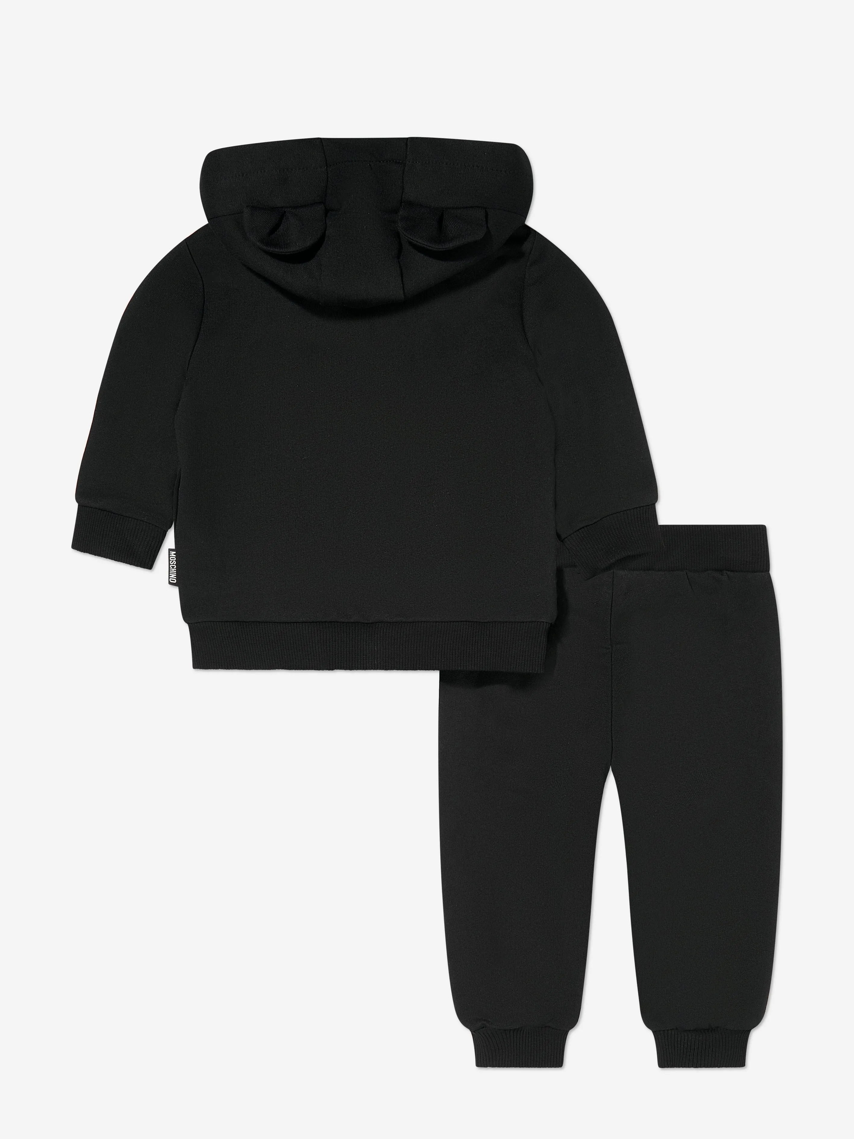 Baby Teddy Bär Jogginganzug in Schwarz
