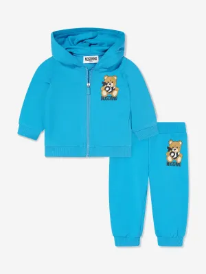 Baby Teddy Bär Jogginganzug in Blau