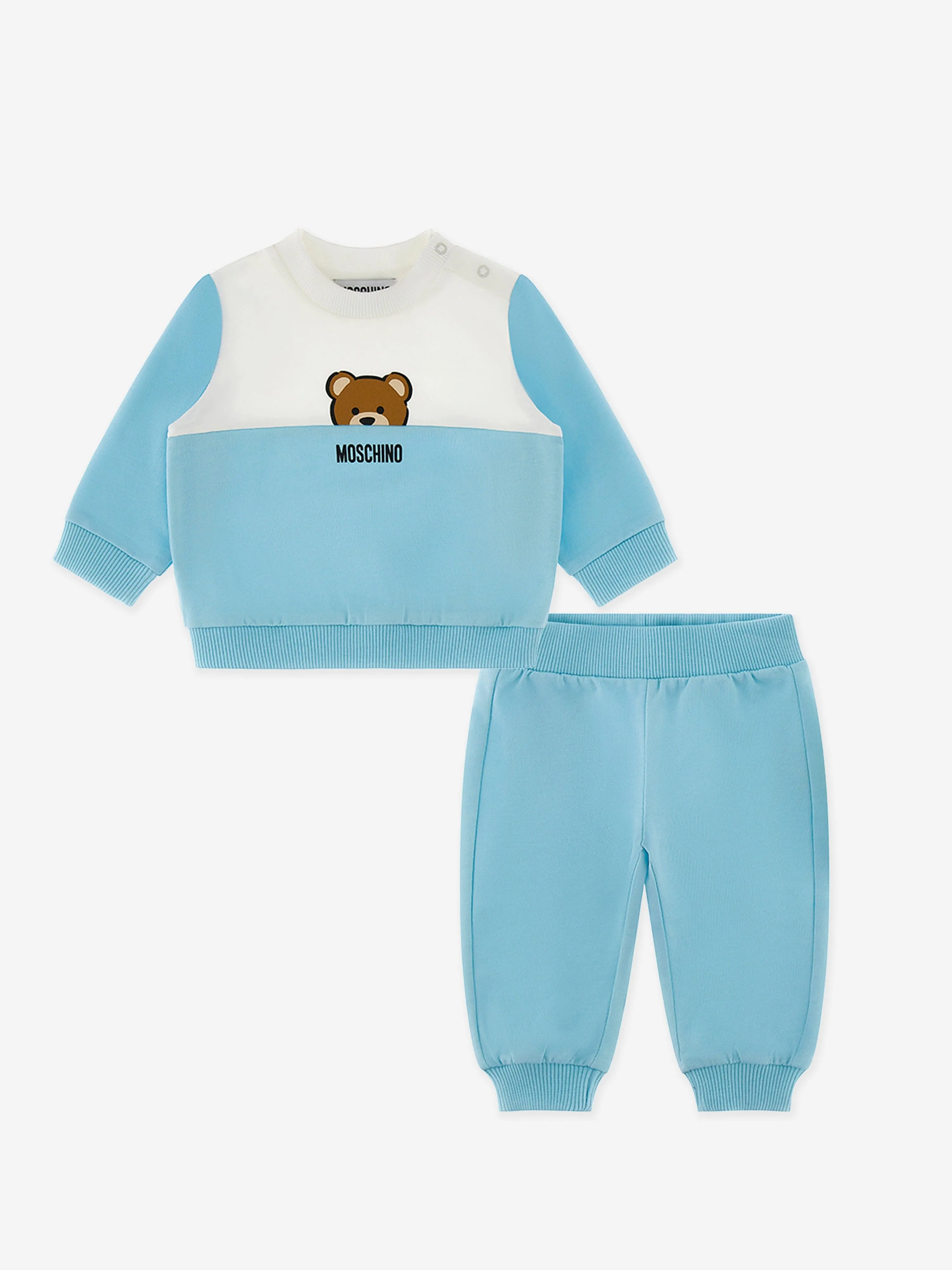 Baby Teddy Bär Jogginganzug in Blau