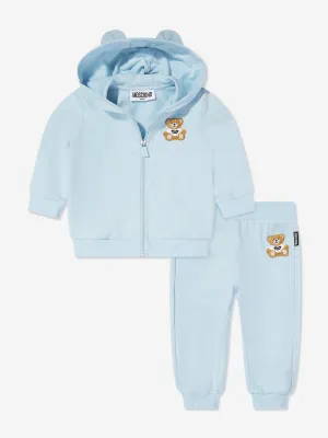 Baby Teddy Bär Jogginganzug in Blau
