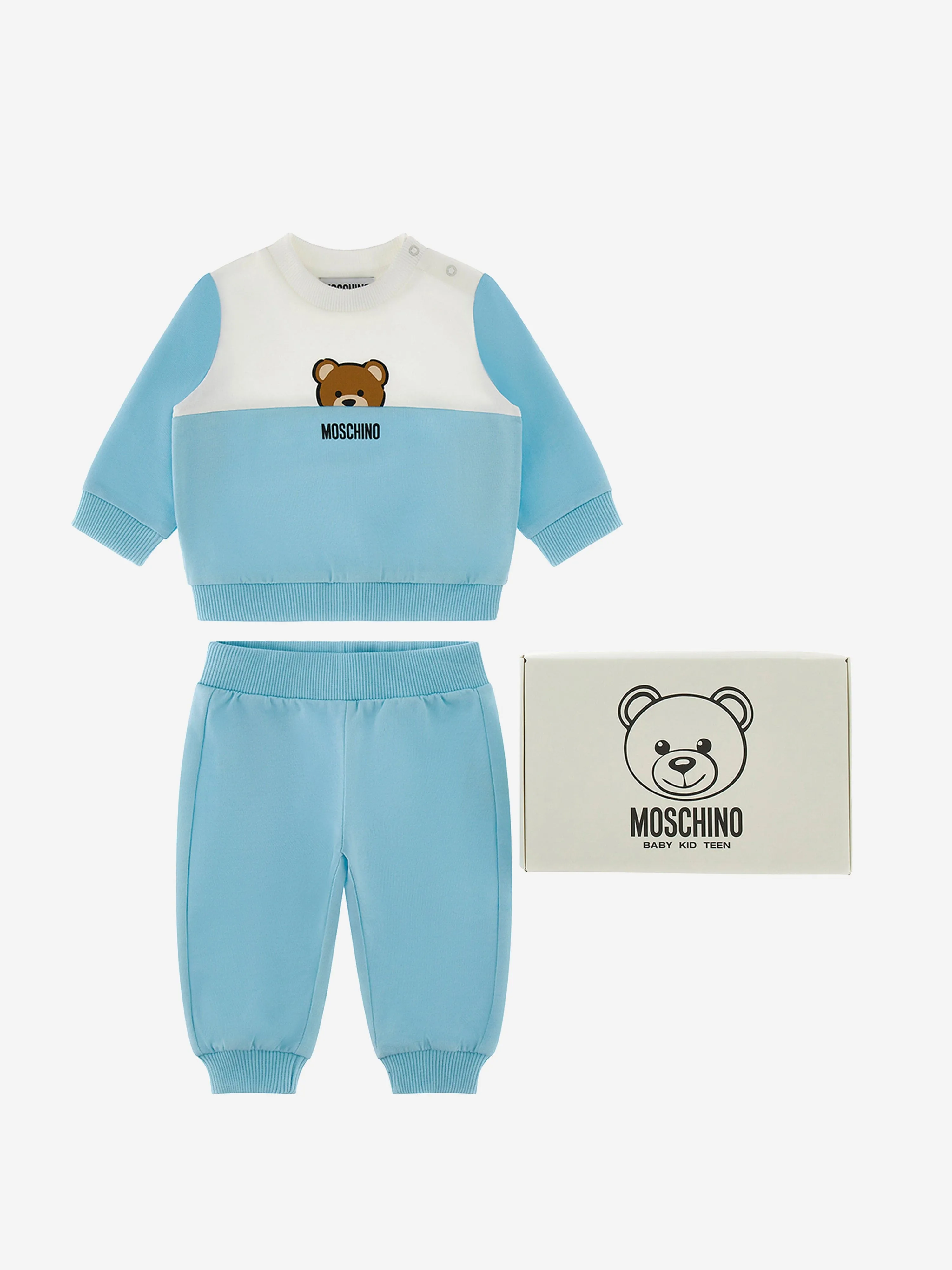 Baby Teddy Bär Jogginganzug in Blau