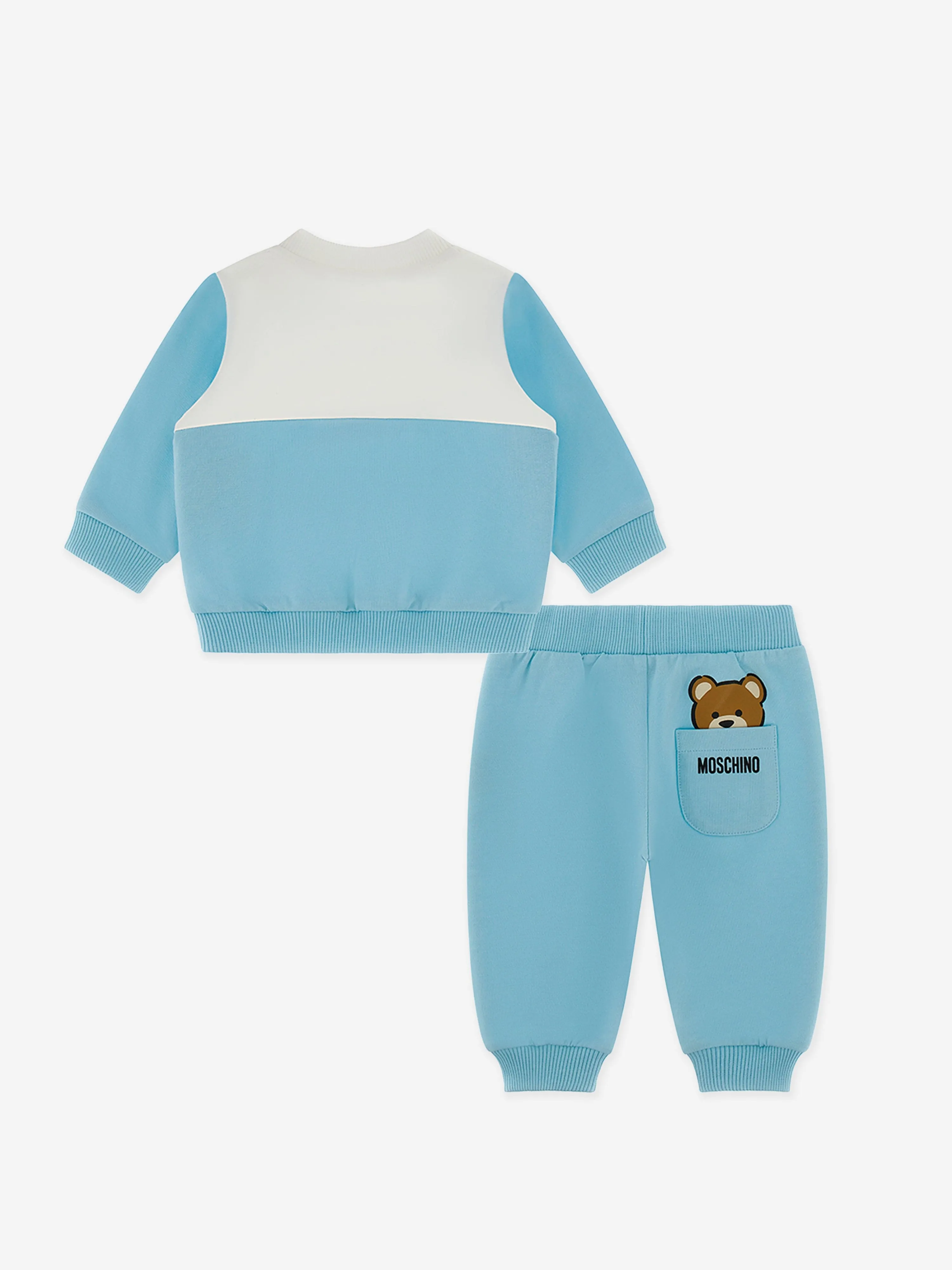 Baby Teddy Bär Jogginganzug in Blau
