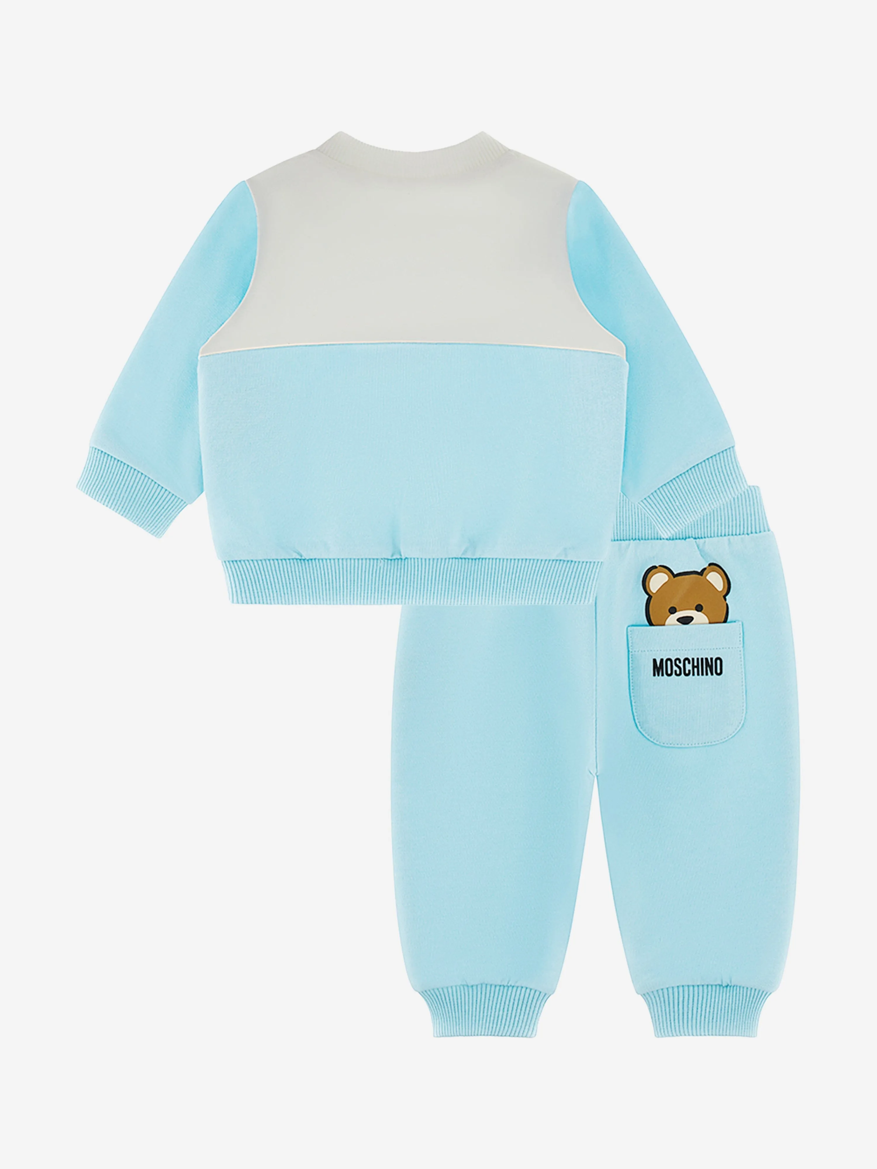 Baby Teddy Bär Jogginganzug in Blau