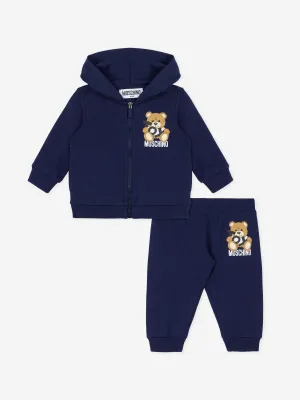 Baby Teddy Bär Jogginganzug in Marineblau