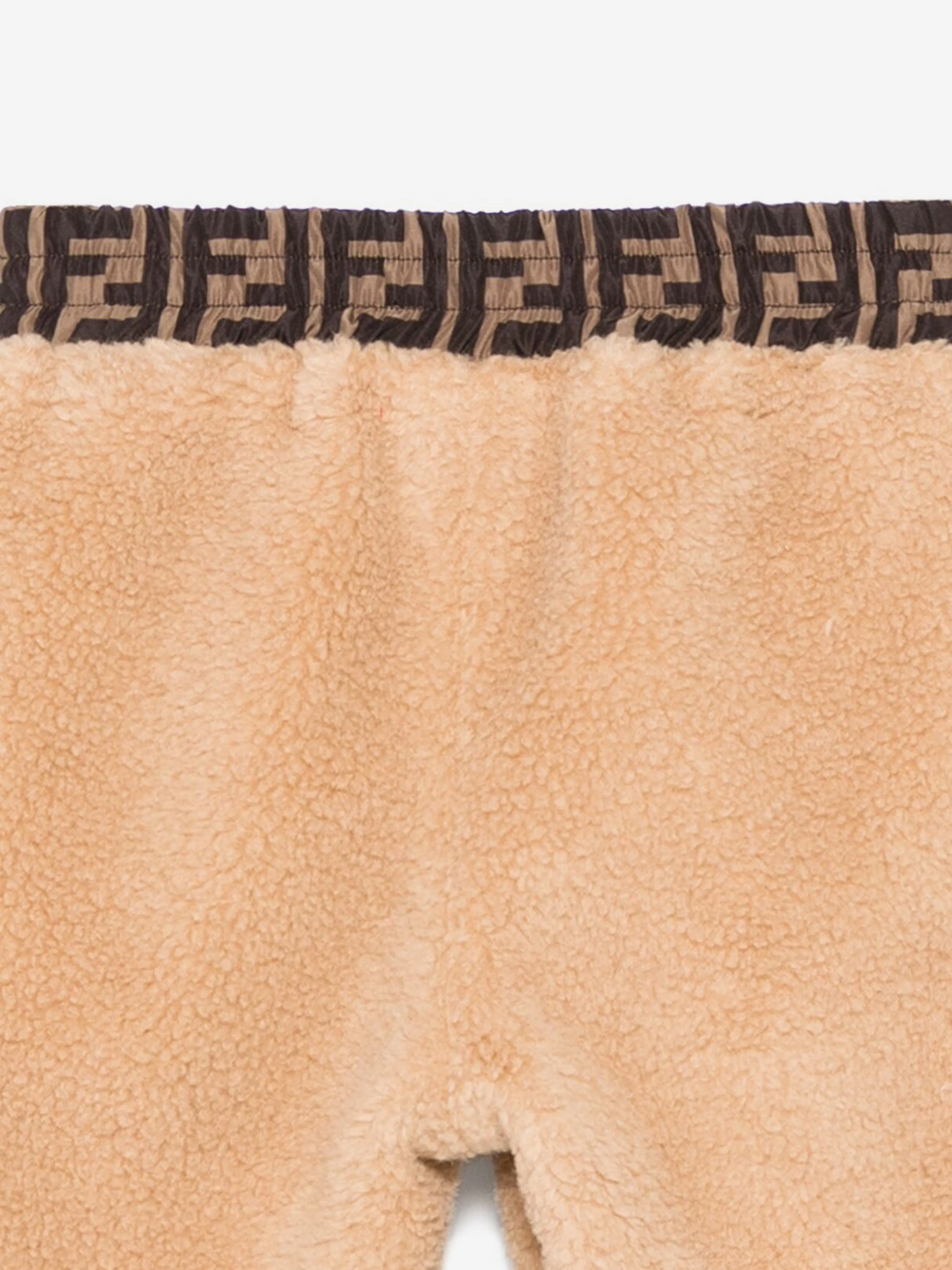 Baby Teddy Jogginghose in Beige
