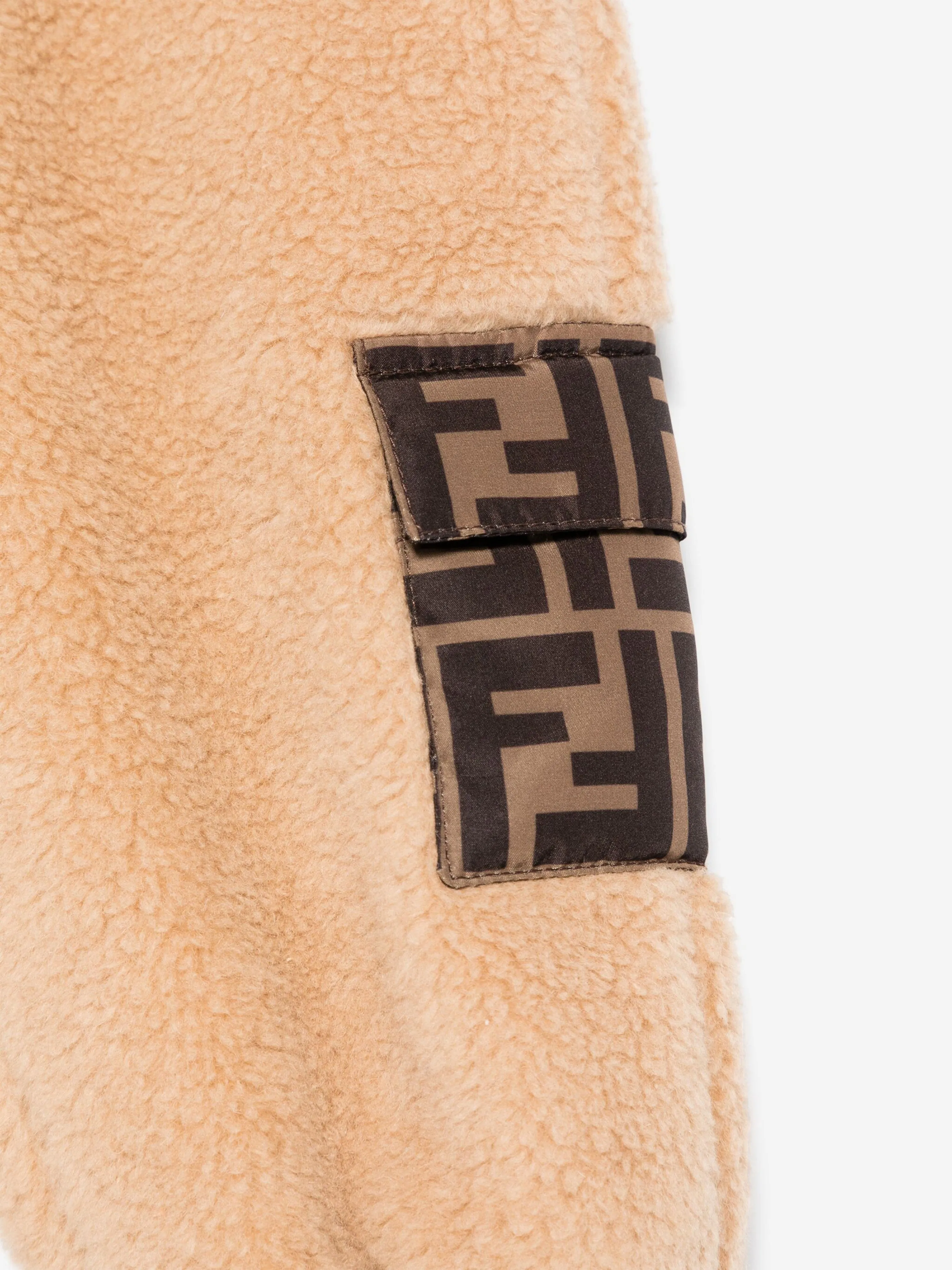 Baby Teddy Jogginghose in Beige