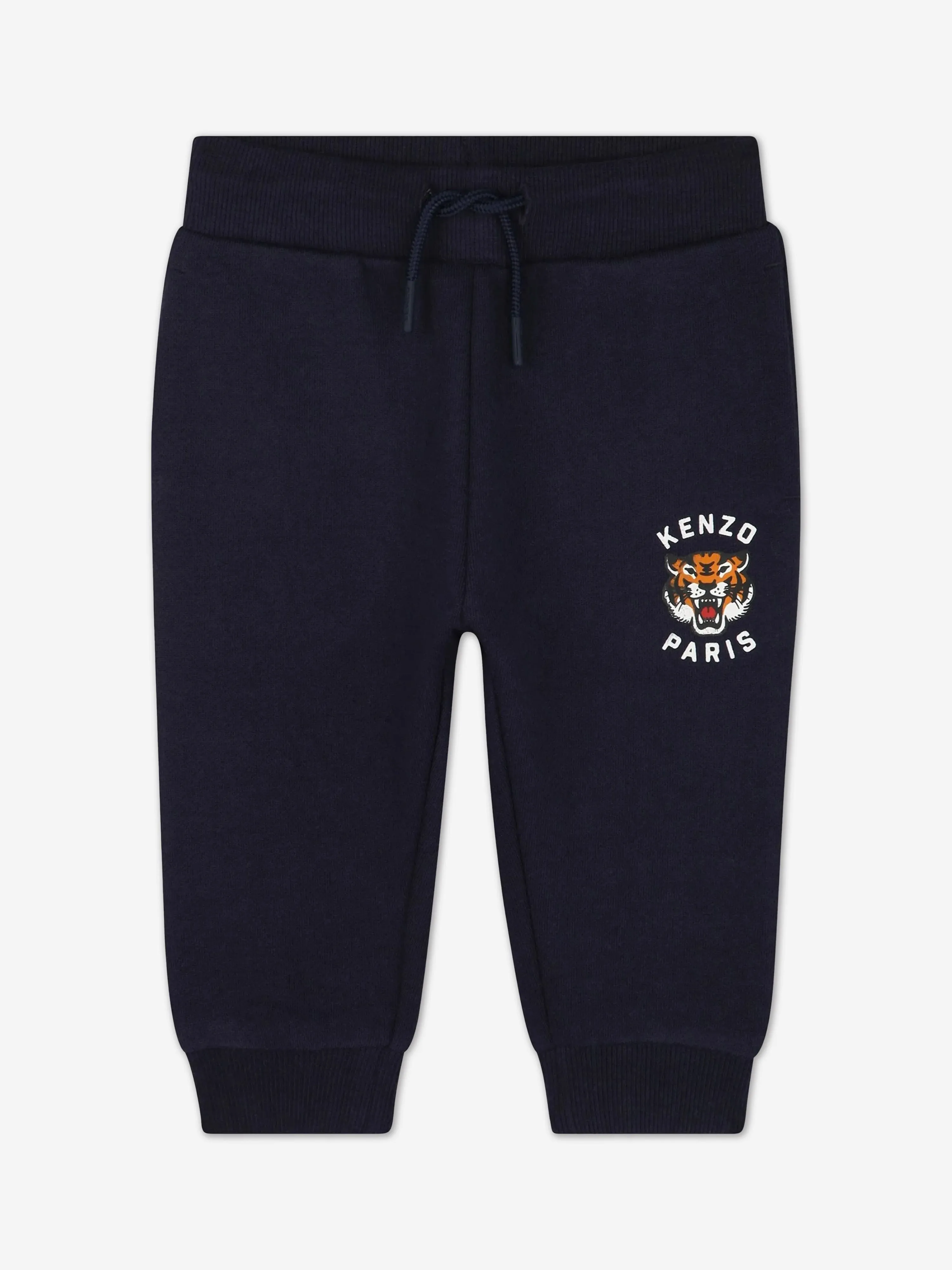 Baby Tiger Logo Trainingsanzug in Marineblau