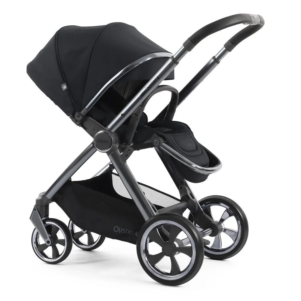 BabyStyle Oyster 4 LUXURY Bundle - 7-teilig - Carbonite - mit Cybex Cloud T