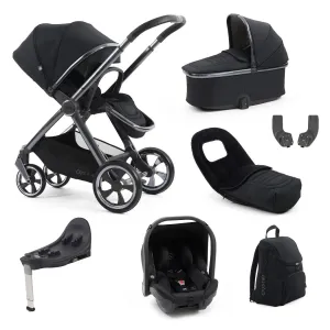 BabyStyle Oyster 4 LUXURY Bundle - 7-teilig - Carbonite