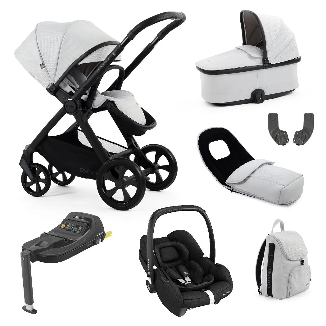 BabyStyle Oyster 4 LUXURY Bundle - 7-teilig - Jubiläumsedition - mit Maxi-Cosi CabrioFix