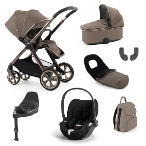 BabyStyle Oyster 4 LUXURY Bundle - 7-teilig - Mink - mit Cybex Cloud T