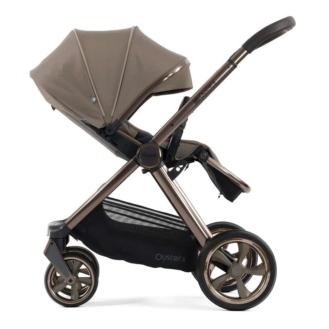 BabyStyle Oyster 4 LUXURY Bundle - 7-teilig - Mink - mit Cybex Cloud T