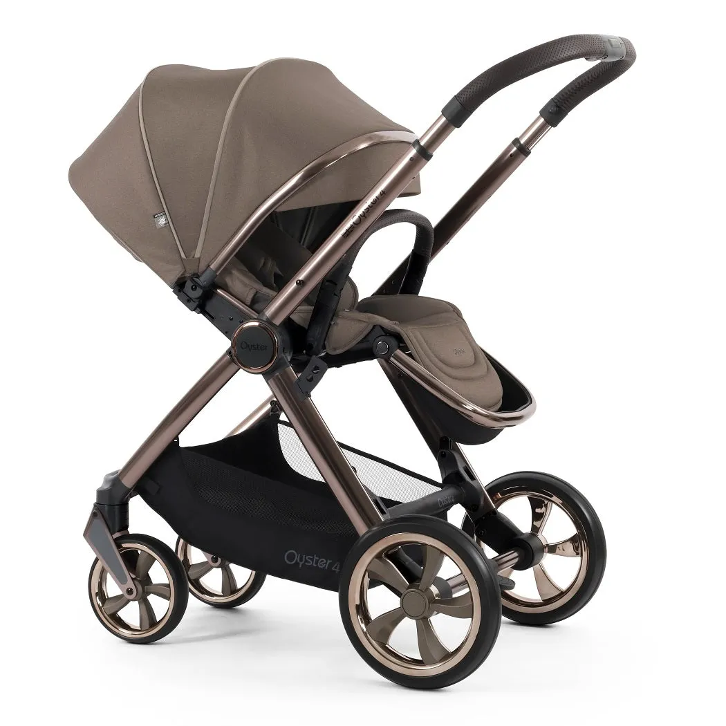 BabyStyle Oyster 4 LUXURY Bundle - 7-teilig - Nerz - mit Maxi-Cosi CabrioFix