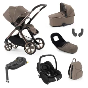 BabyStyle Oyster 4 LUXURY Bundle - 7-teilig - Nerz - mit Maxi-Cosi CabrioFix