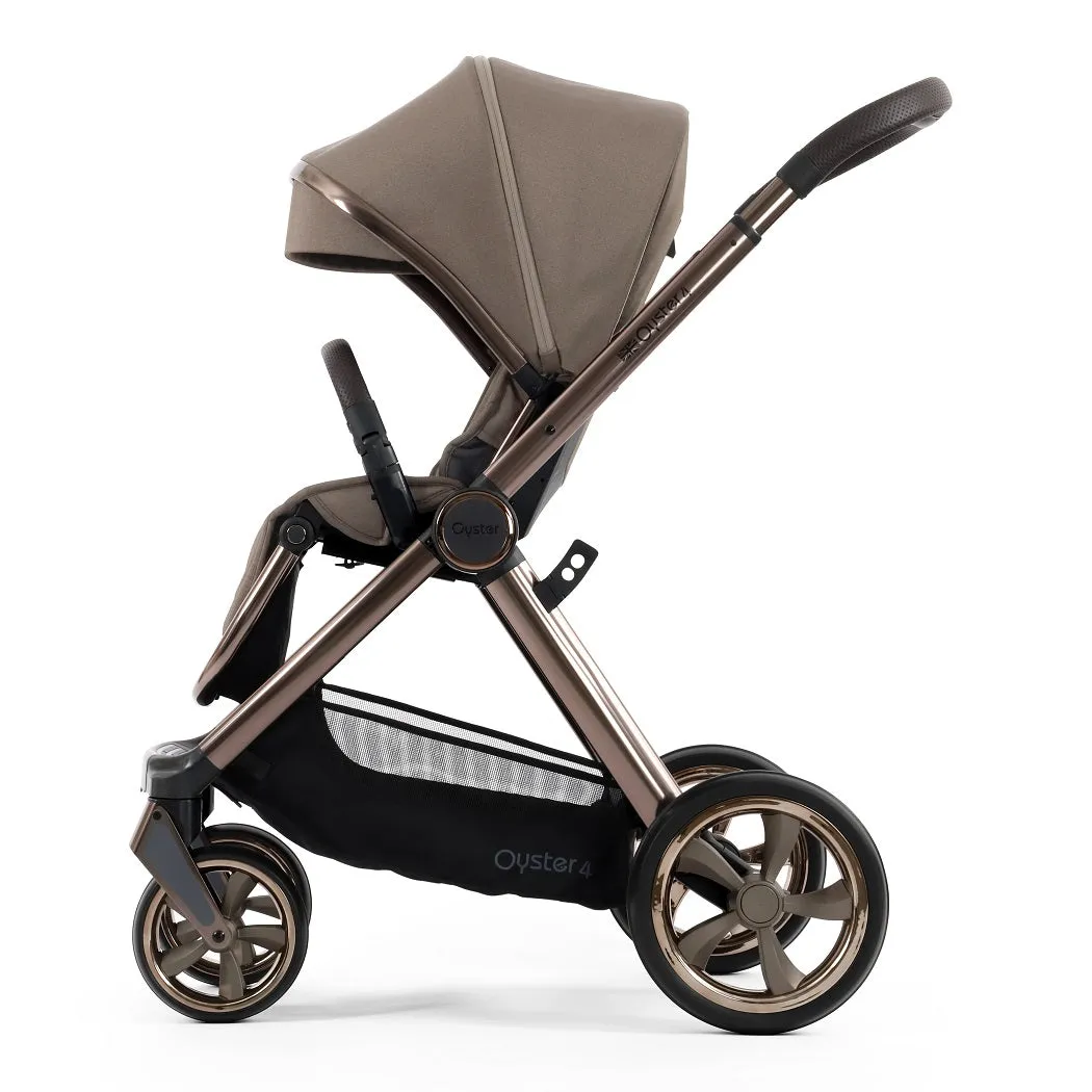 BabyStyle Oyster 4 LUXURY Bundle - 7-teilig - Nerz - mit Maxi-Cosi CabrioFix