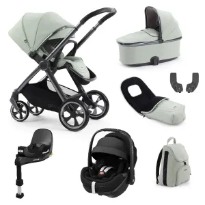 BabyStyle Oyster 4 LUXURY Bundle - 7-teilig - Pistazie - mit Maxi-Cosi Pebble 360 Pro²
