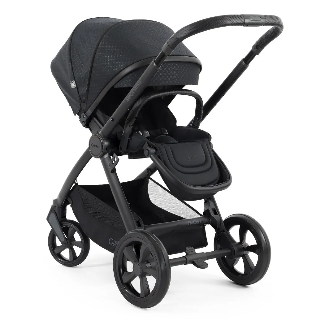 BabyStyle Oyster 4 LUXURY Bundle - 7-teilig - Raven - mit Maxi-Cosi Pebble 360 Pro²