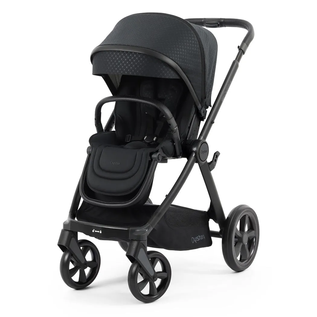BabyStyle Oyster 4 LUXURY Bundle - 7-teilig - Raven - mit Maxi-Cosi Pebble 360 Pro²
