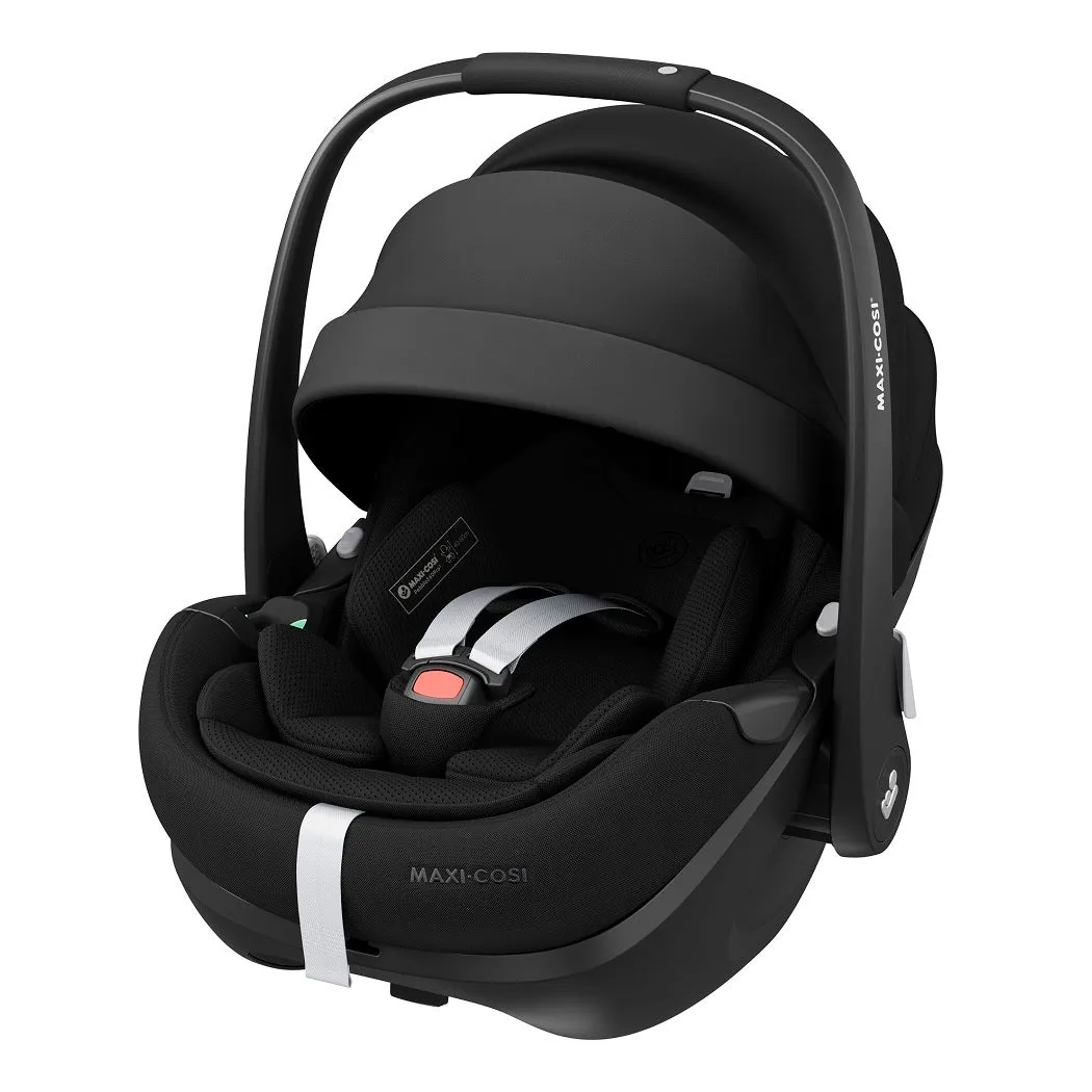 BabyStyle Oyster 4 LUXURY Bundle - 7-teilig - Raven - mit Maxi-Cosi Pebble 360 Pro²