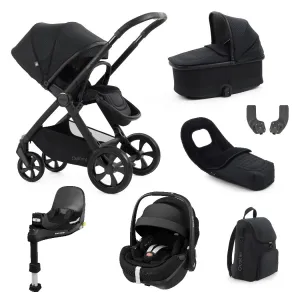 BabyStyle Oyster 4 LUXURY Bundle - 7-teilig - Raven - mit Maxi-Cosi Pebble 360 Pro²