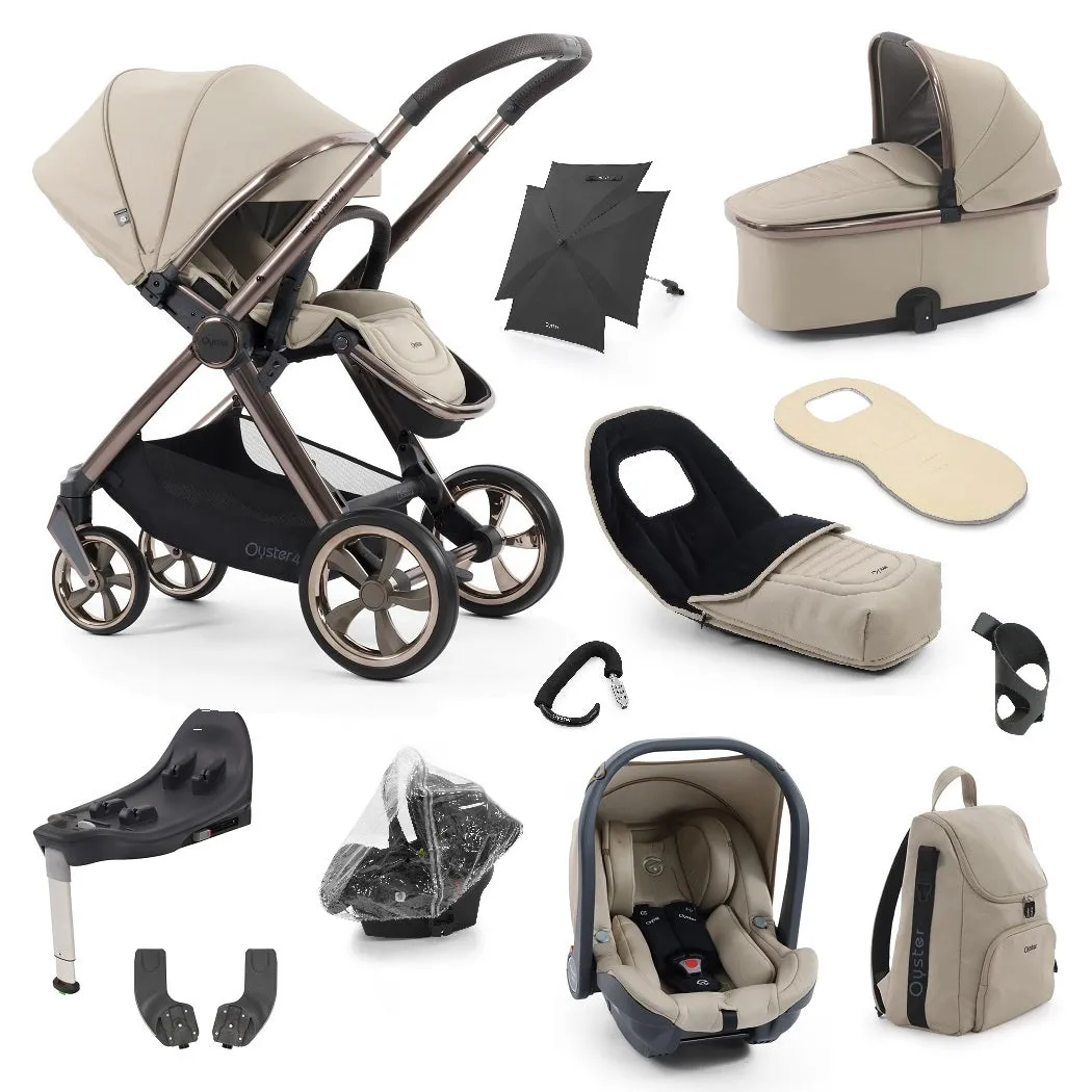BabyStyle Oyster 4 ULTIMATE Bundle - 12-teilig - Buttermilch