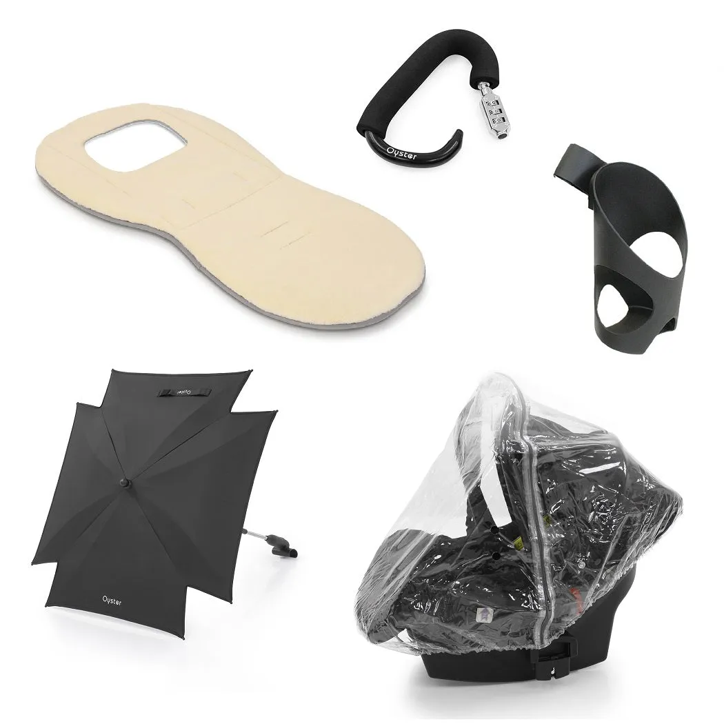 BabyStyle Oyster 4 ULTIMATE Bundle - 12-teilig - Carbonite