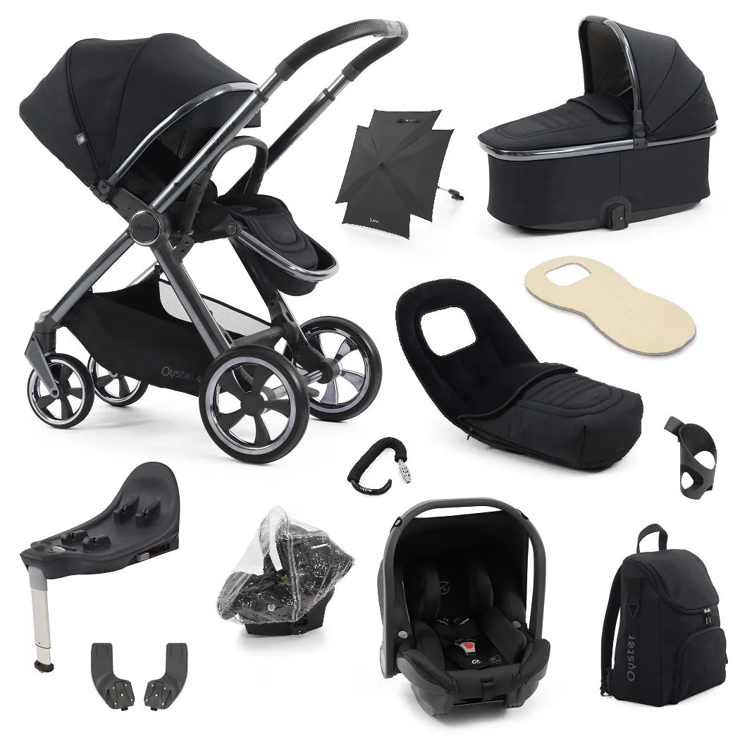 BabyStyle Oyster 4 ULTIMATE Bundle - 12-teilig - Carbonite