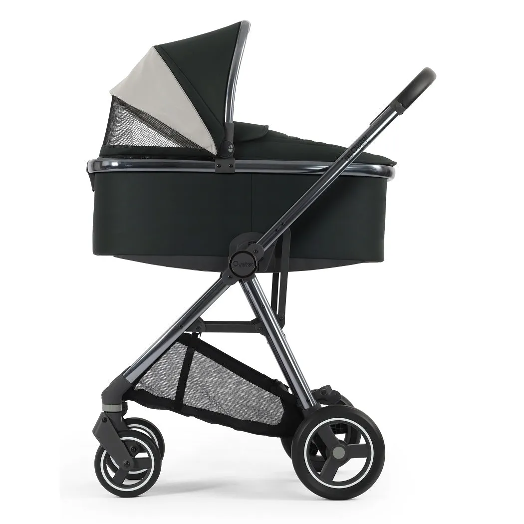 BabyStyle Oyster Gravity  Reisesystem in Schwarz-Olive - 9-teilig