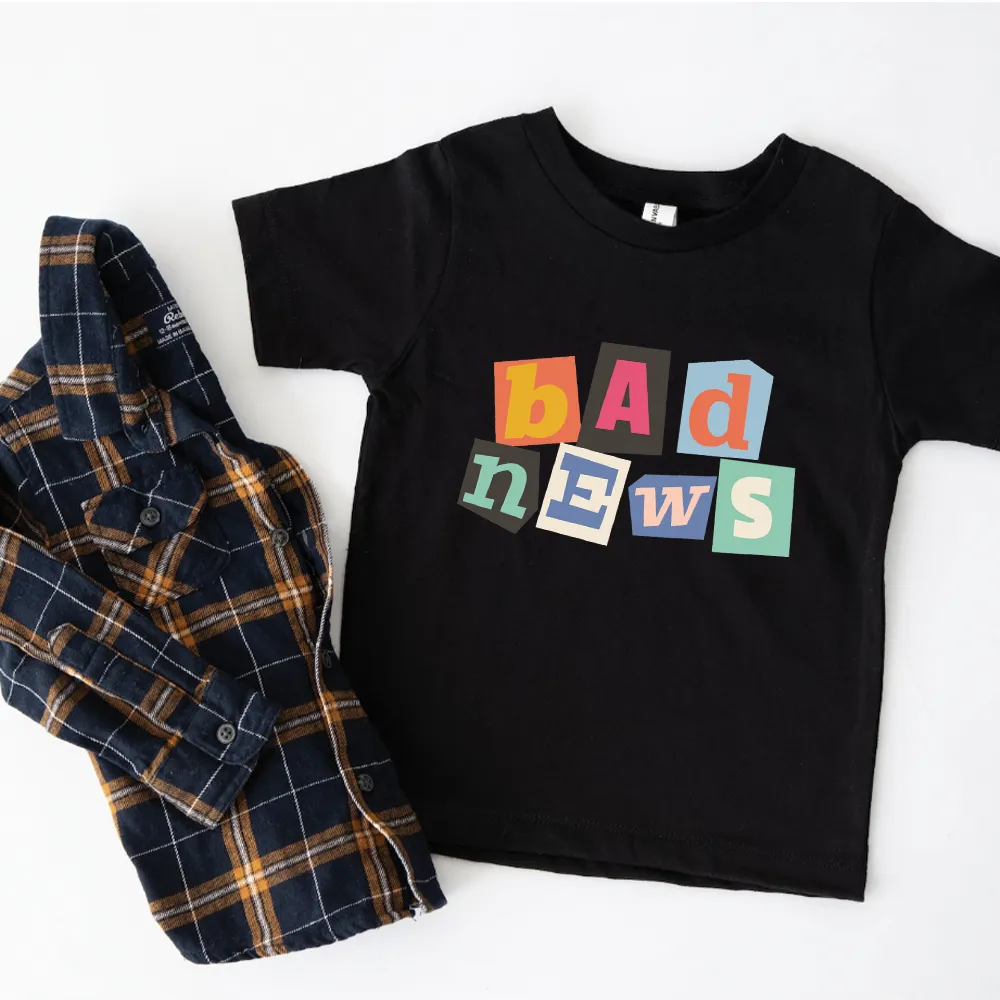 Bad News Kids Graphic Note T-shirt boys apparel promo code