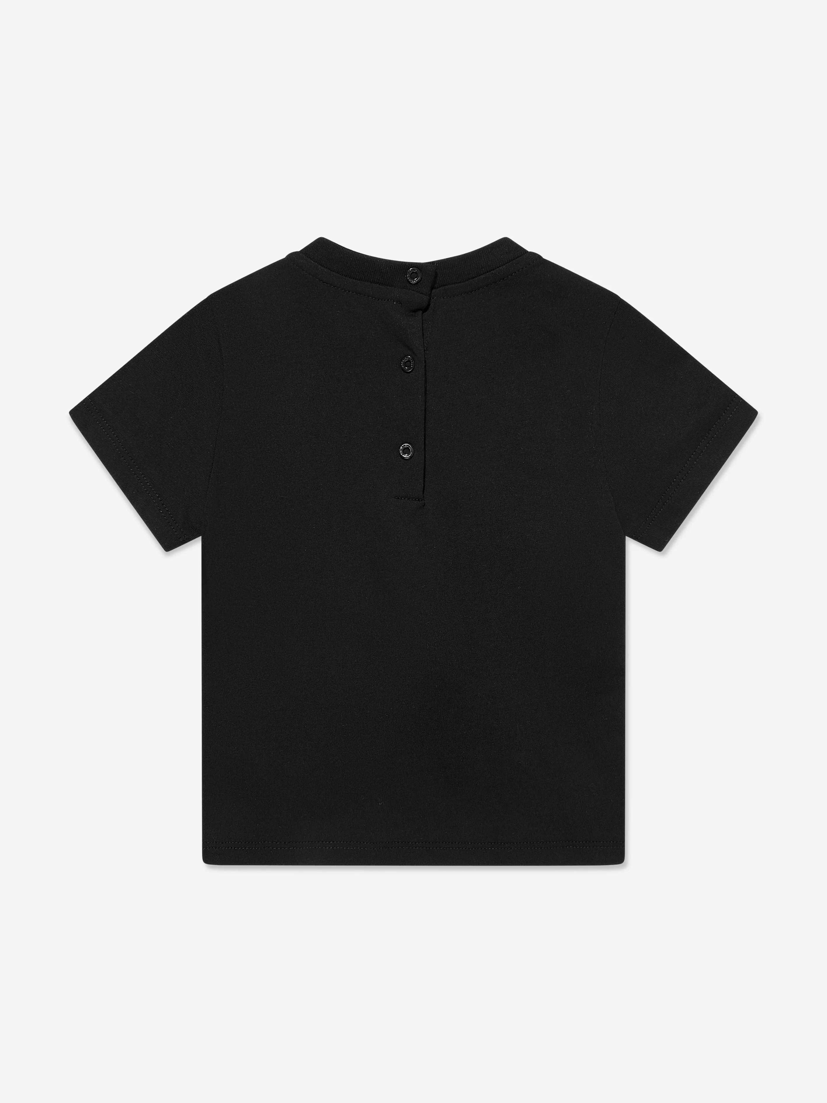 Balmain Baby Logo T-Shirt in Schwarz
