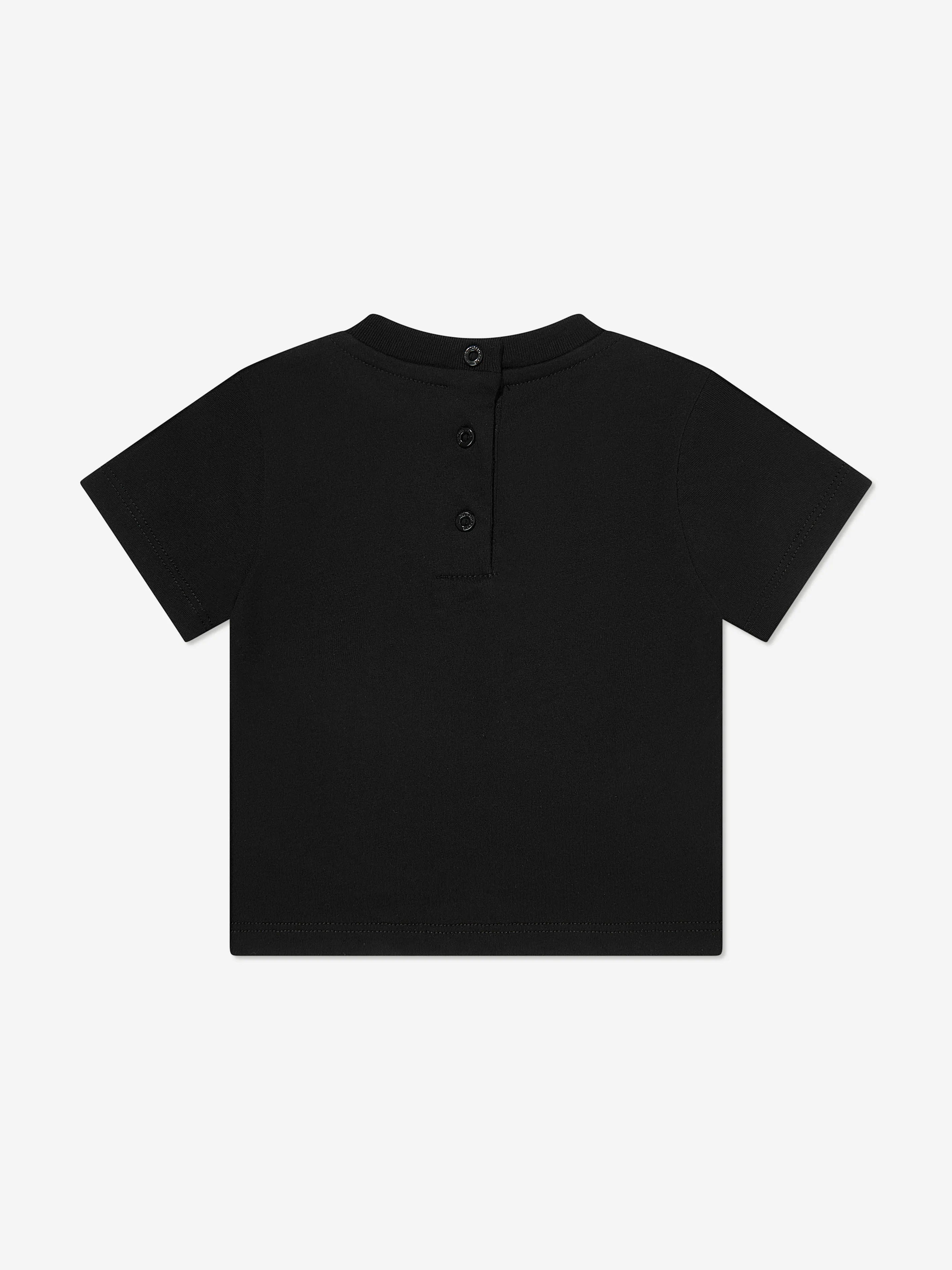 Balmain Baby Logo T-Shirt in Schwarz