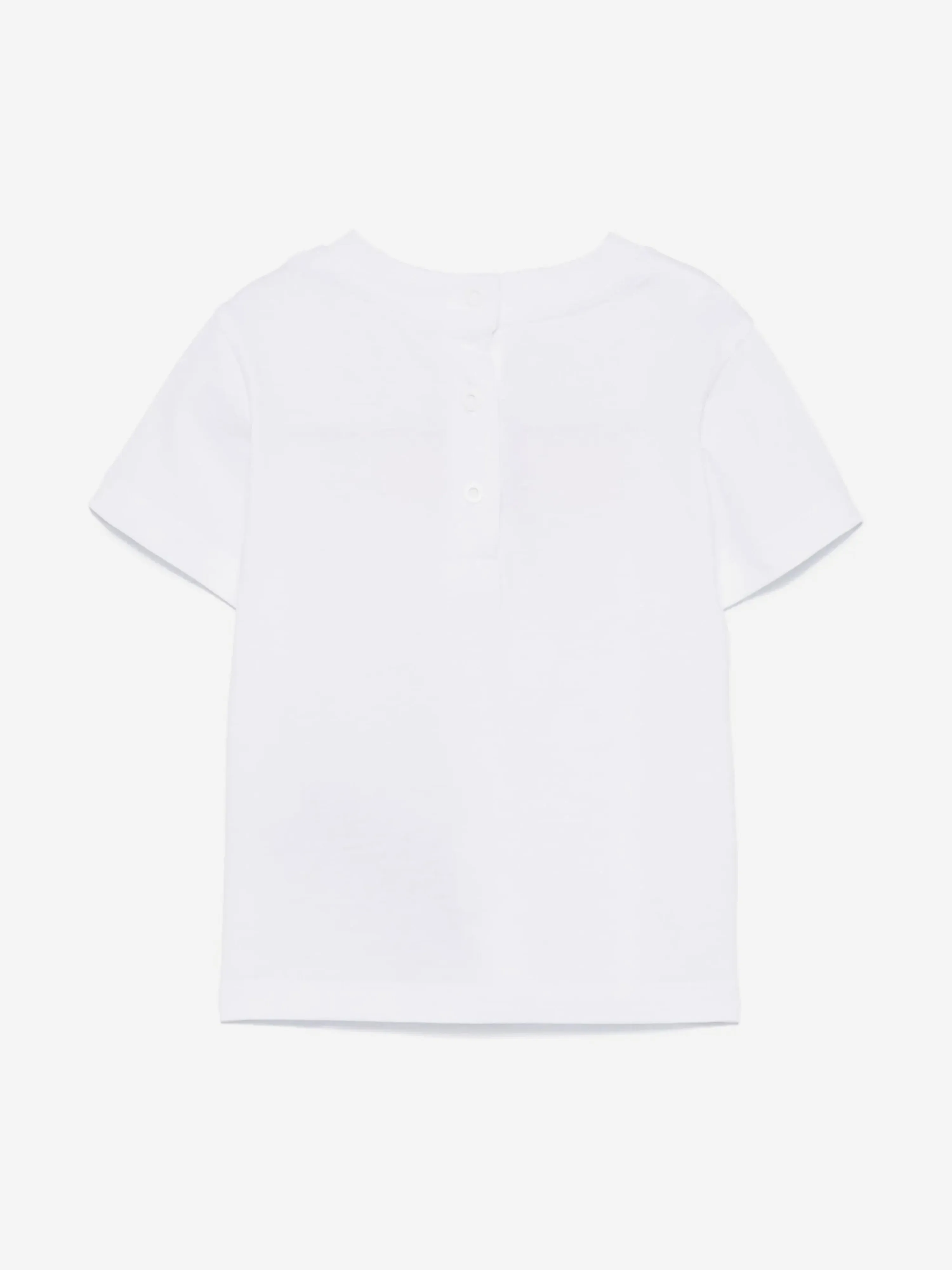 Balmain Baby Logo T-Shirt in Weiß