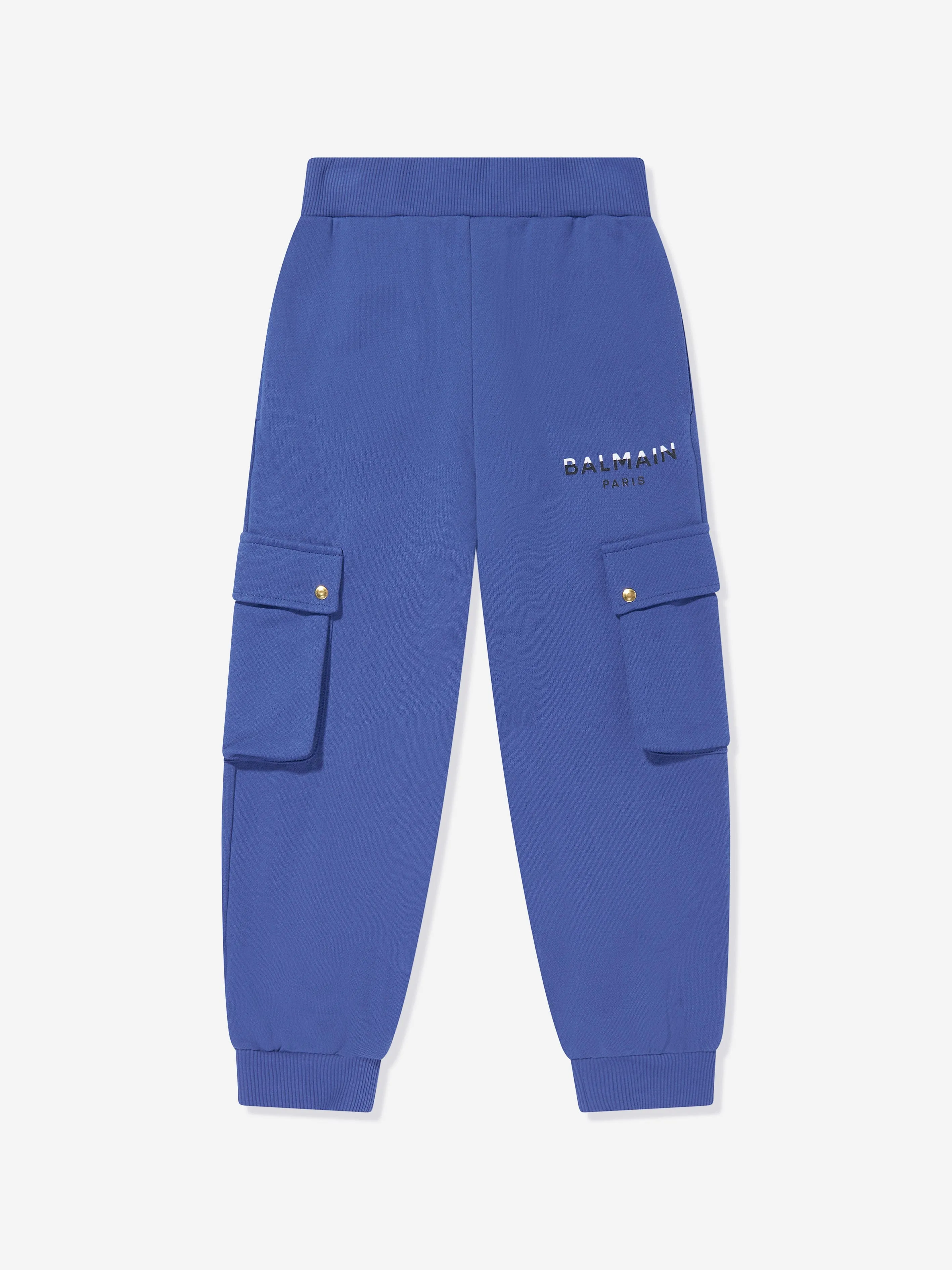 Balmain Boys Cargo Joggerhose in Blau