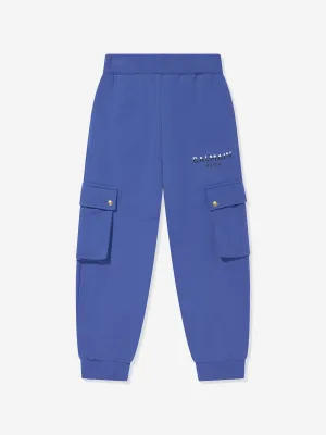 Balmain Boys Cargo Joggerhose in Blau