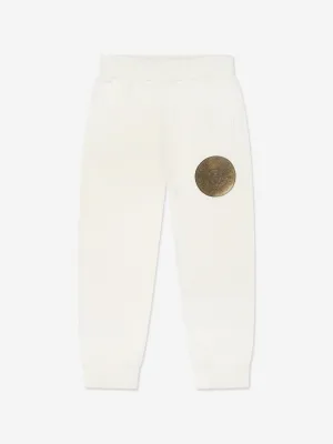 Balmain Kids Logo Jogger in Elfenbein