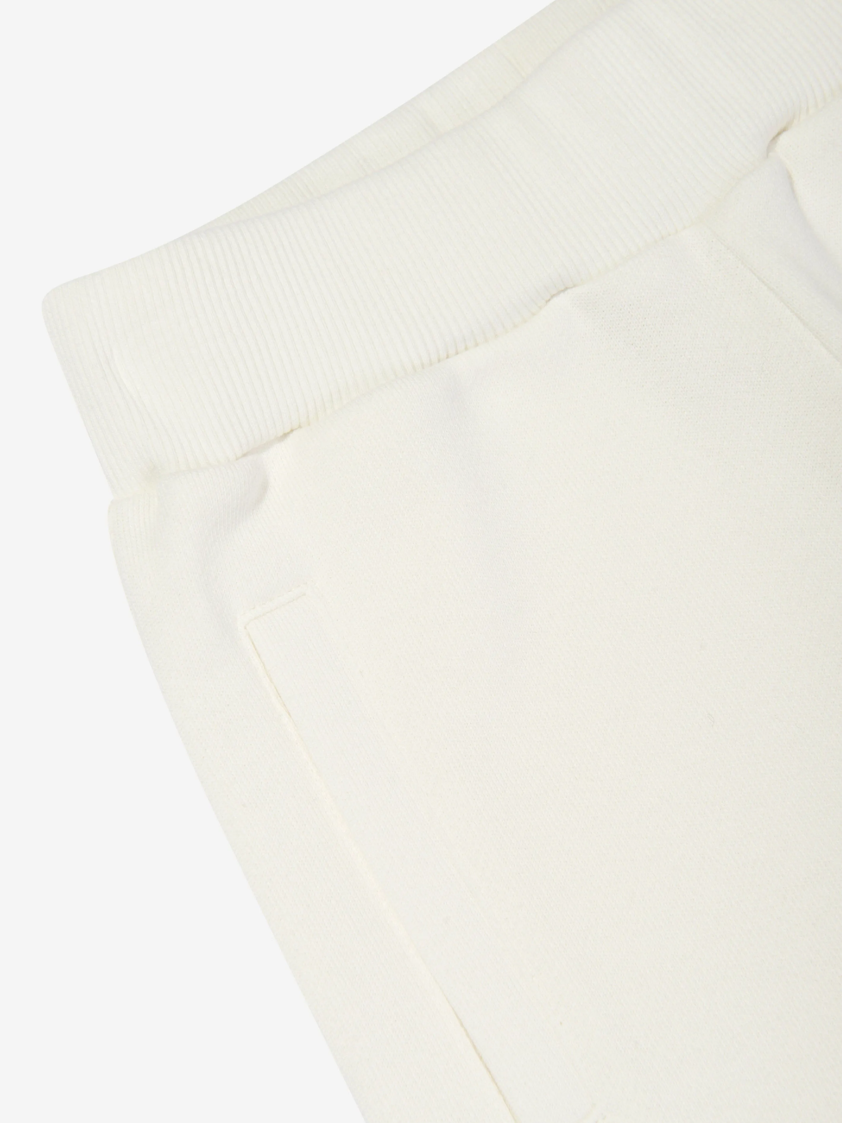 Balmain Kids Logo Jogger in Elfenbein